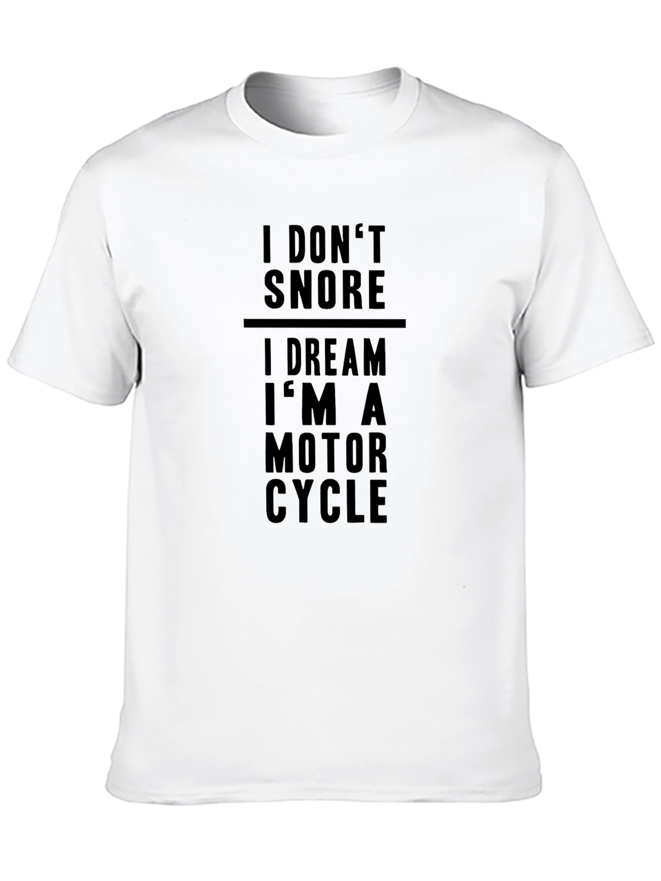 Black Motorcycle Dream T-Shirt - Funny Biker Tee view 10
