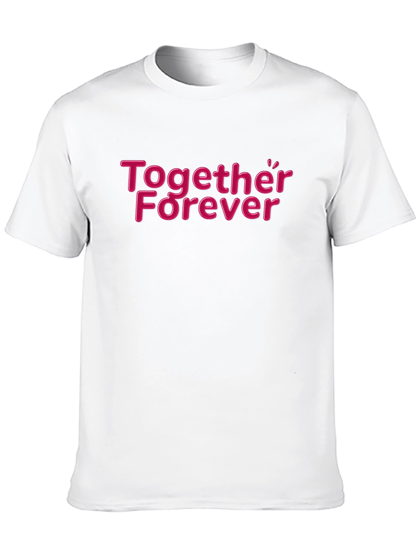 Black Together Forever Graphic Tee - Black view 10