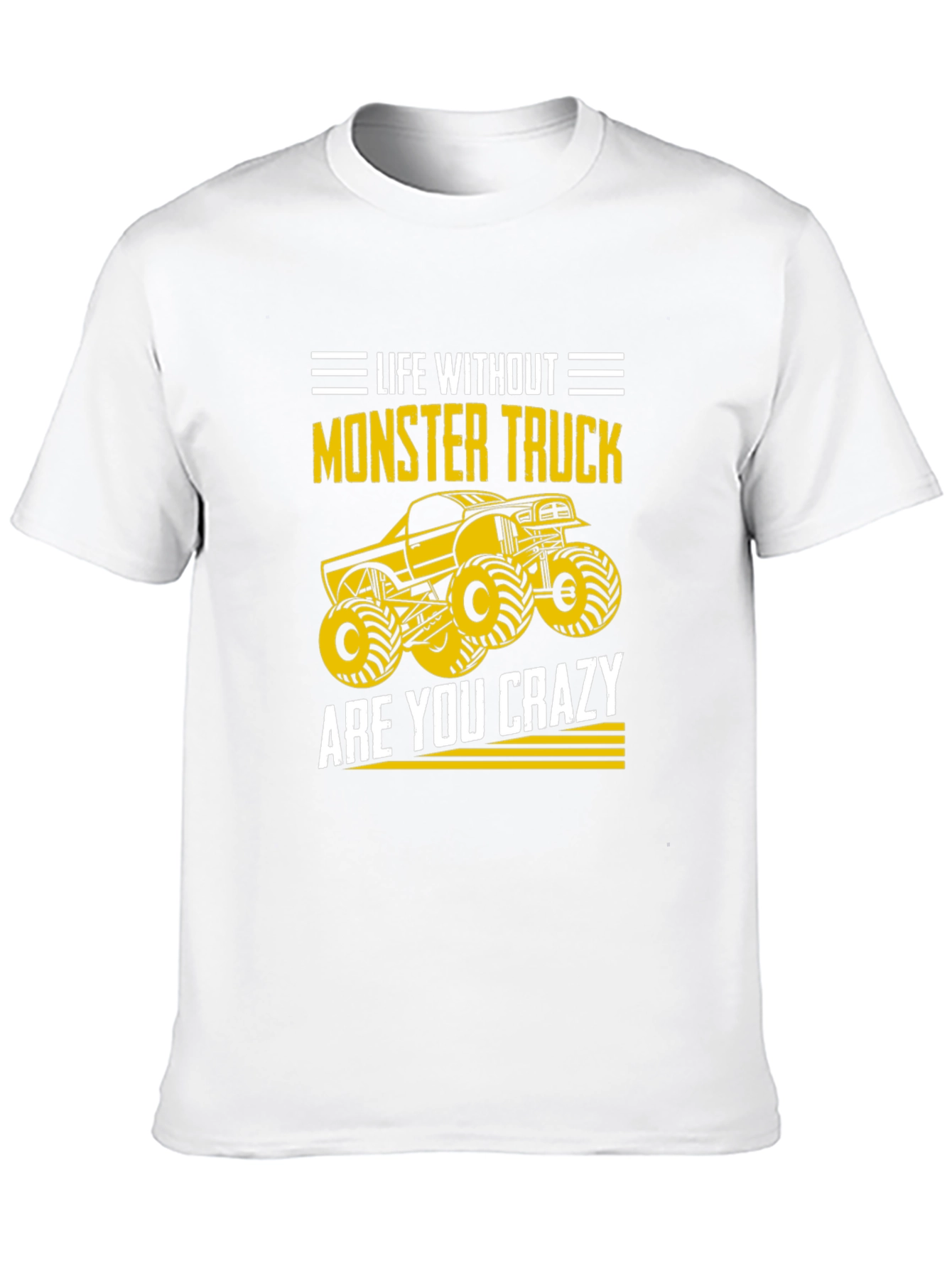 Black Monster Truck T-Shirt - Life Without, Are You Crazy? view 10