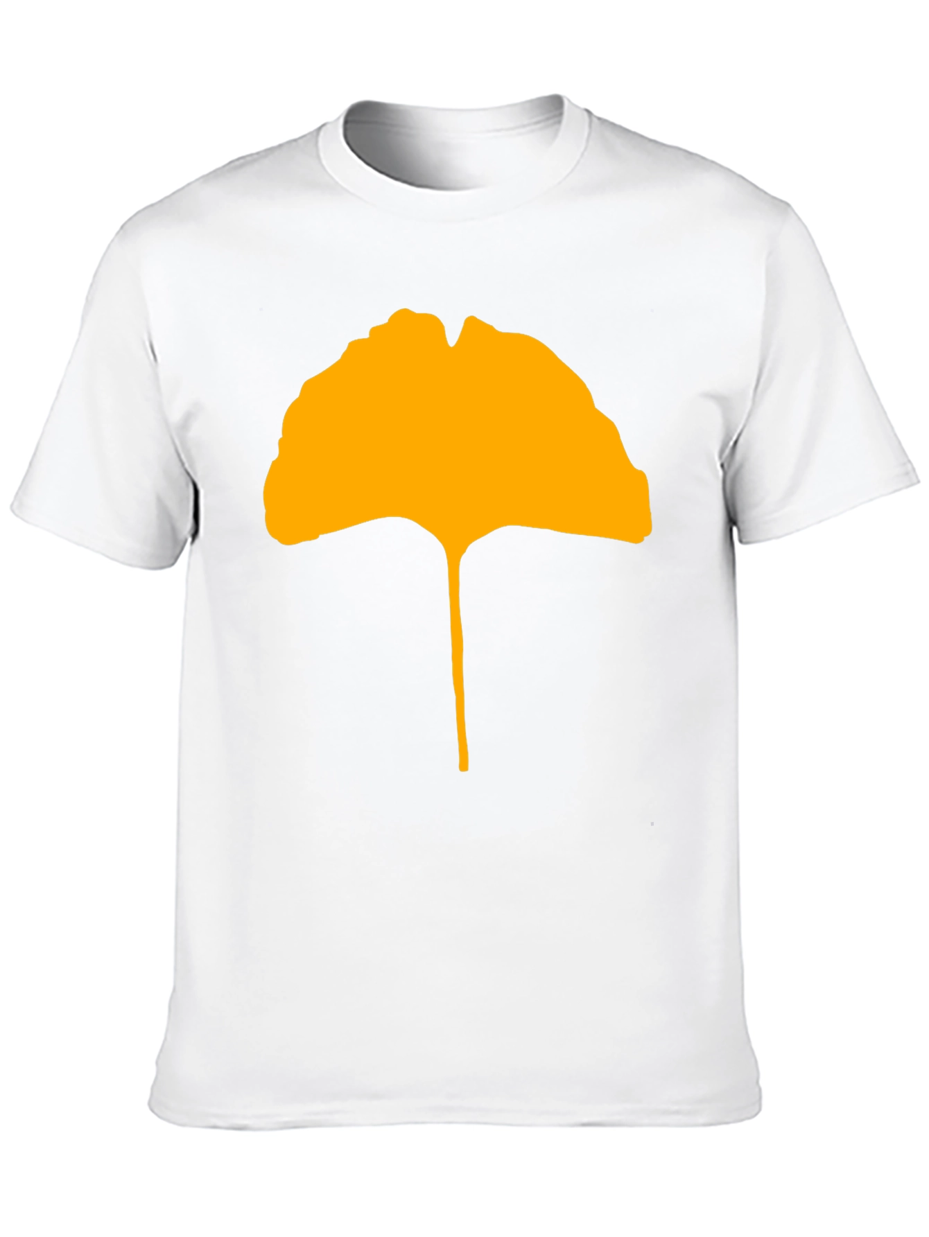 Black Ginkgo Leaf Graphic Tee - Stylish & Unique Design view 10