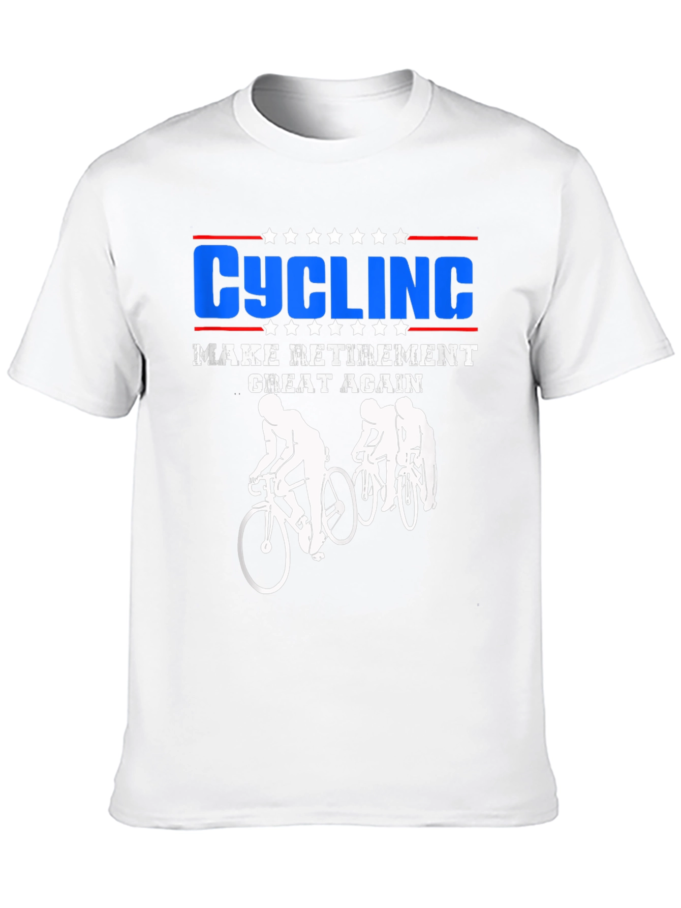 Black Cycling Make Retirement Great Again T-Shirt view 10