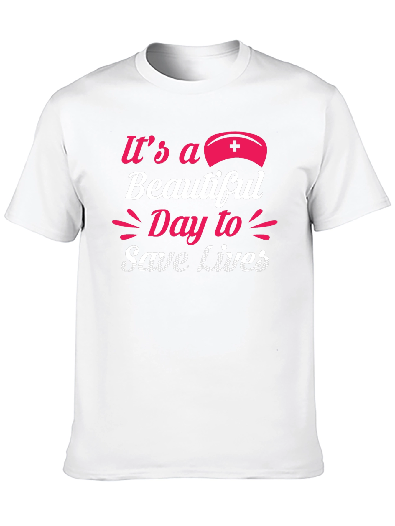 It's a Beautiful Day to Save Lives T-Shirt - 10