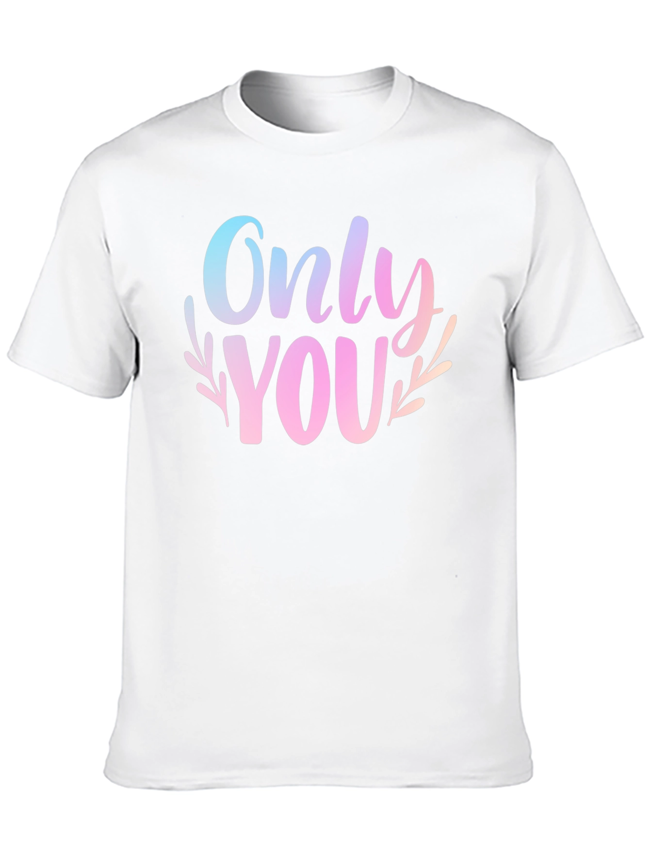 Black Only You Graphic Print Black T-Shirt view 10