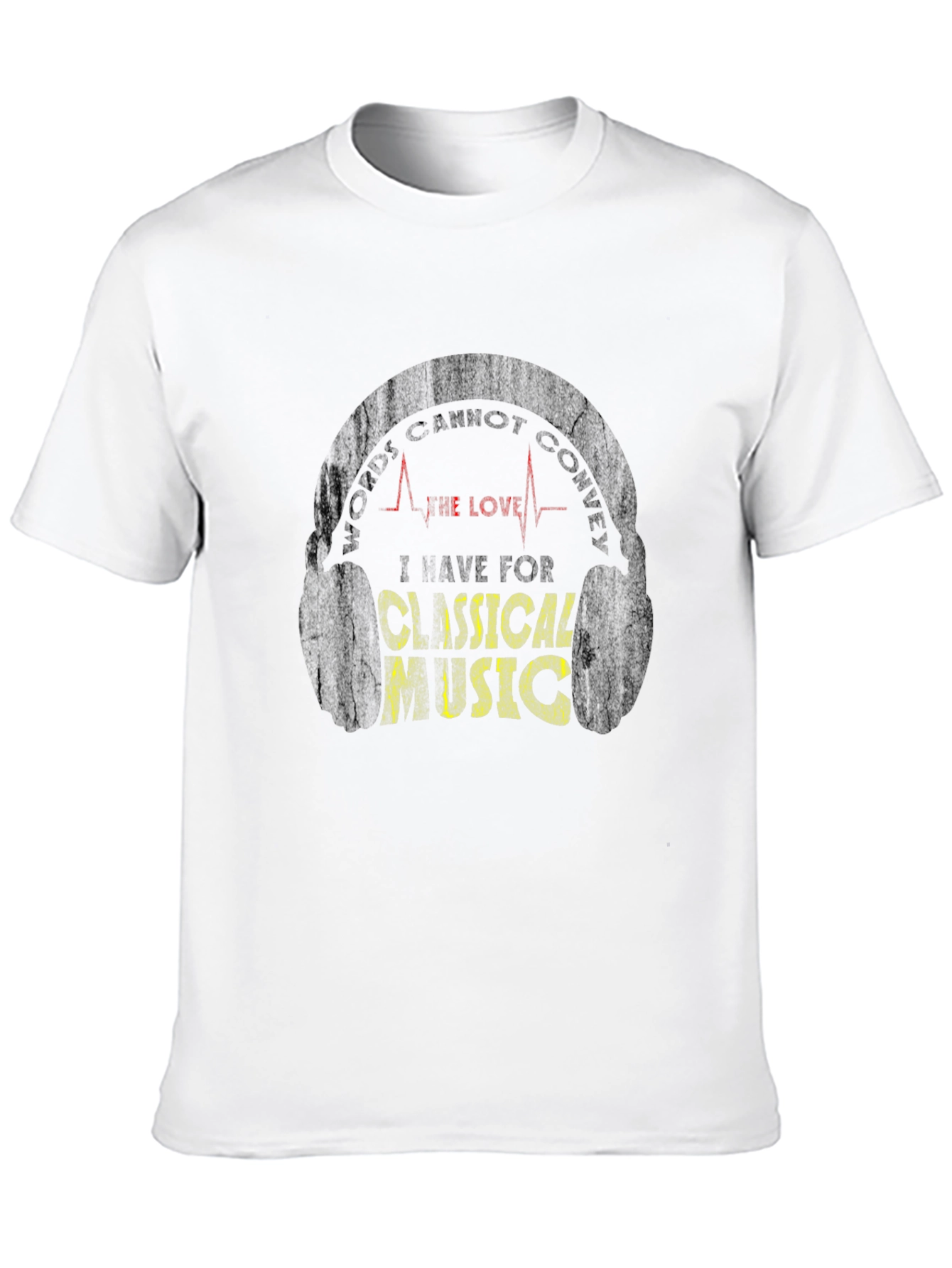 Black Classical Music Love T-Shirt view 10