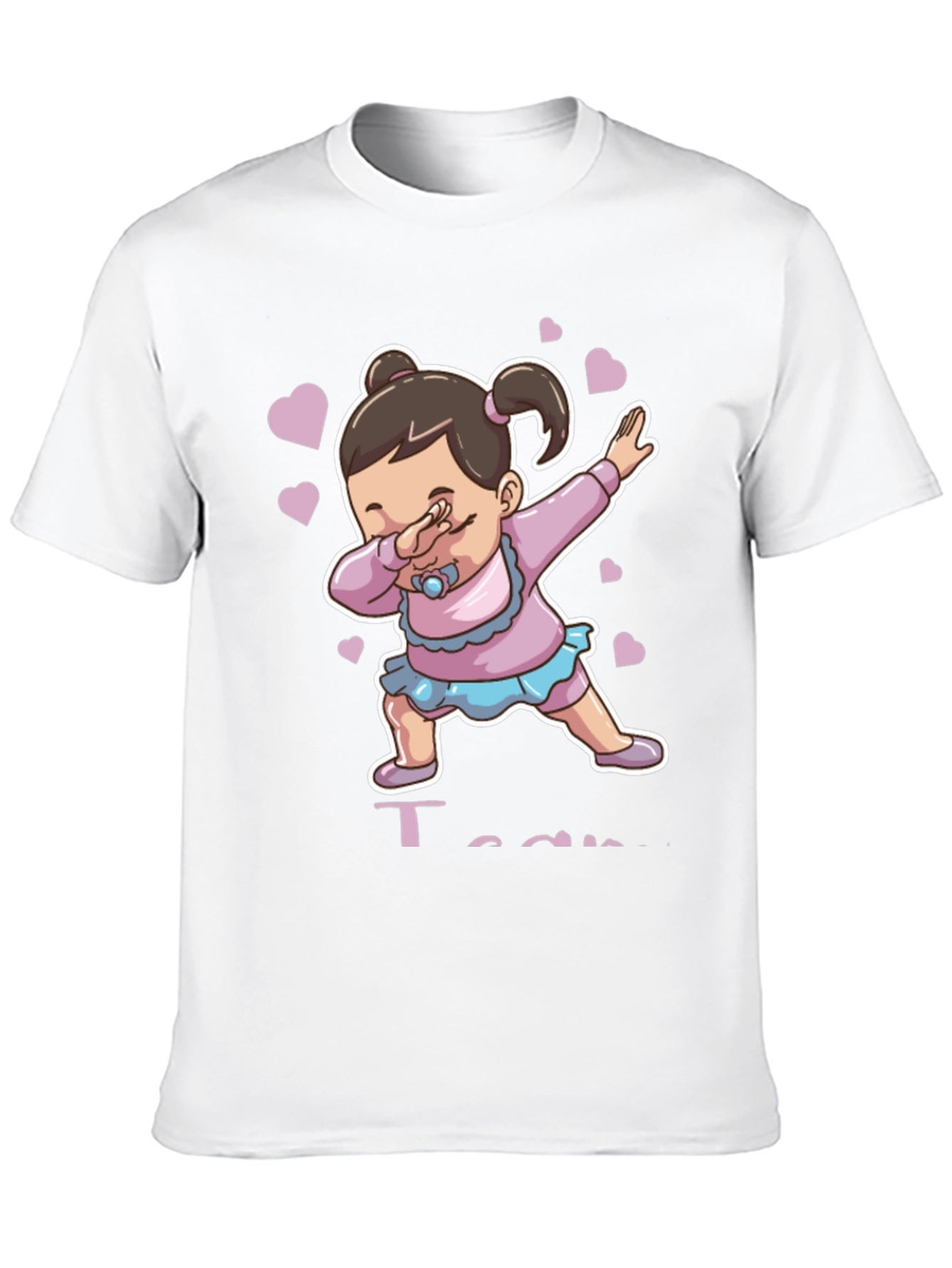 Black Dabbing Toddler Tee view 10