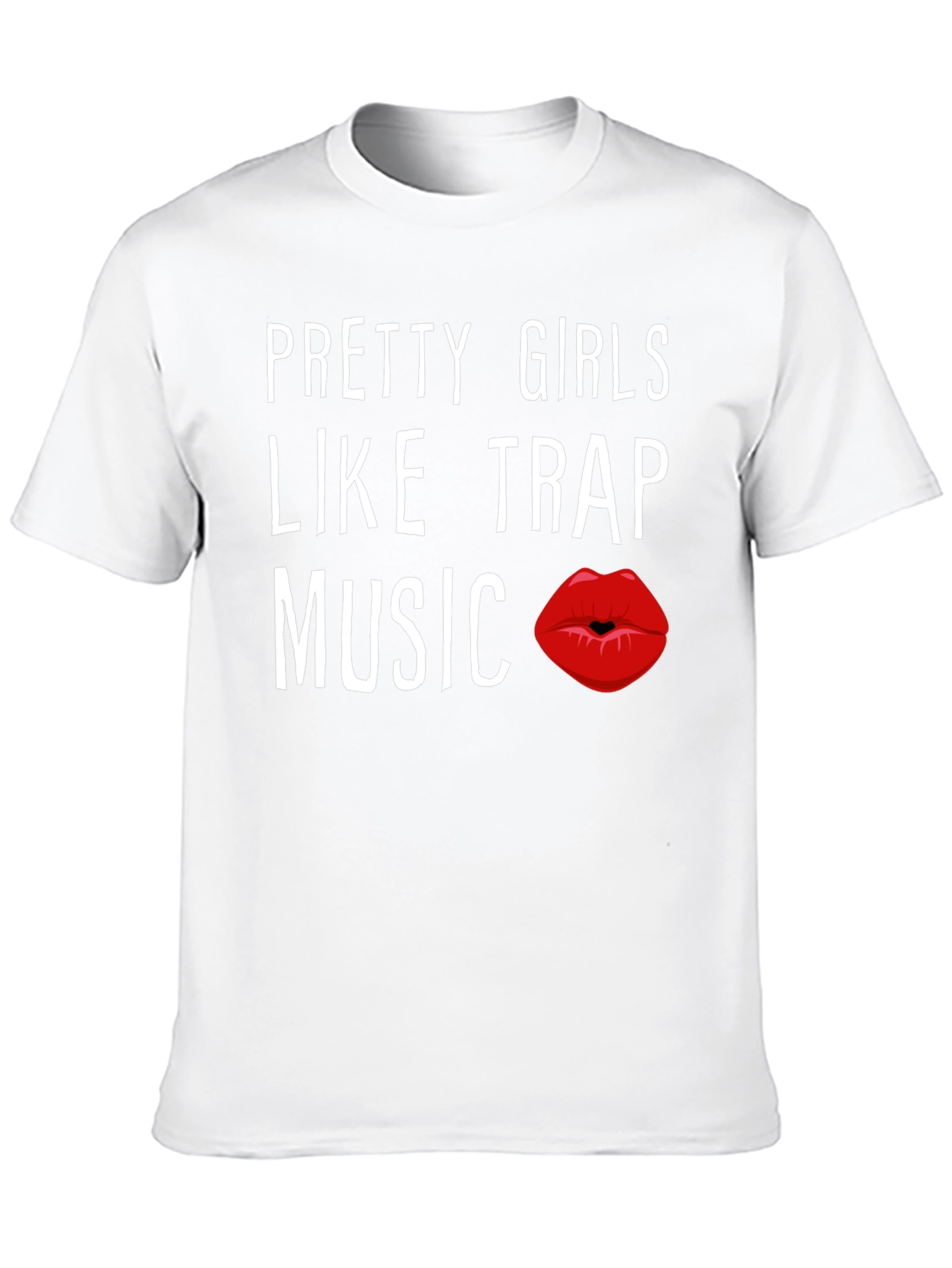 Black Pretty Girls Like Trap Music Graphic Tee view 10