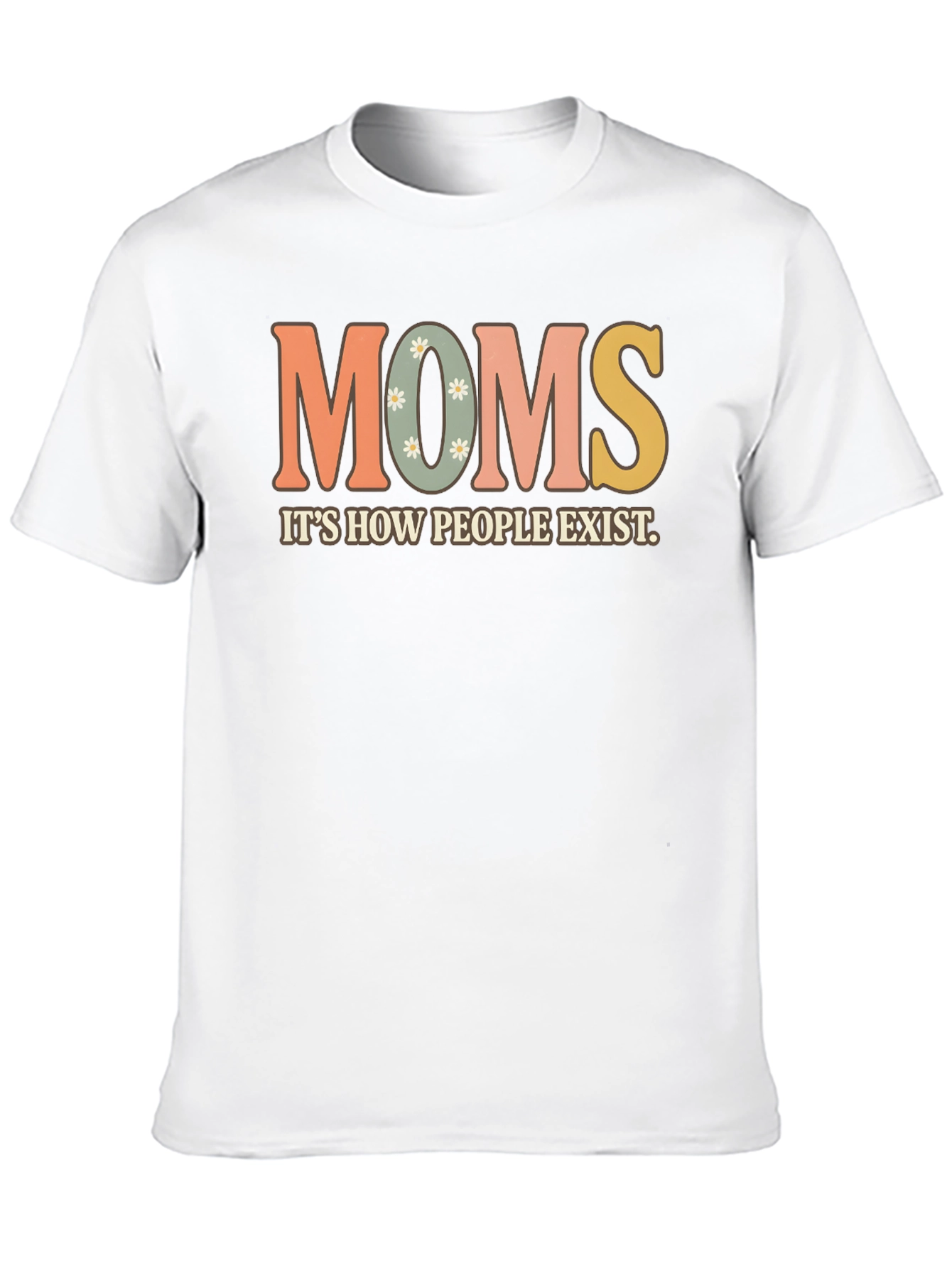Black Moms Exist T-Shirt - Retro Style Graphic Tee view 10