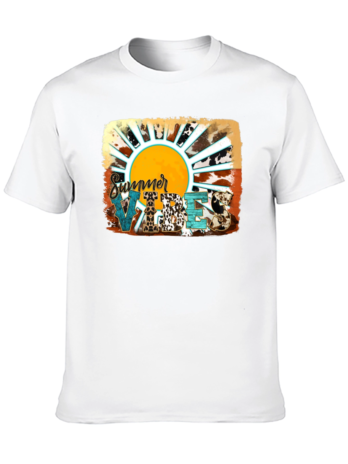 Black Summer Vibes Graphic Tee view 10