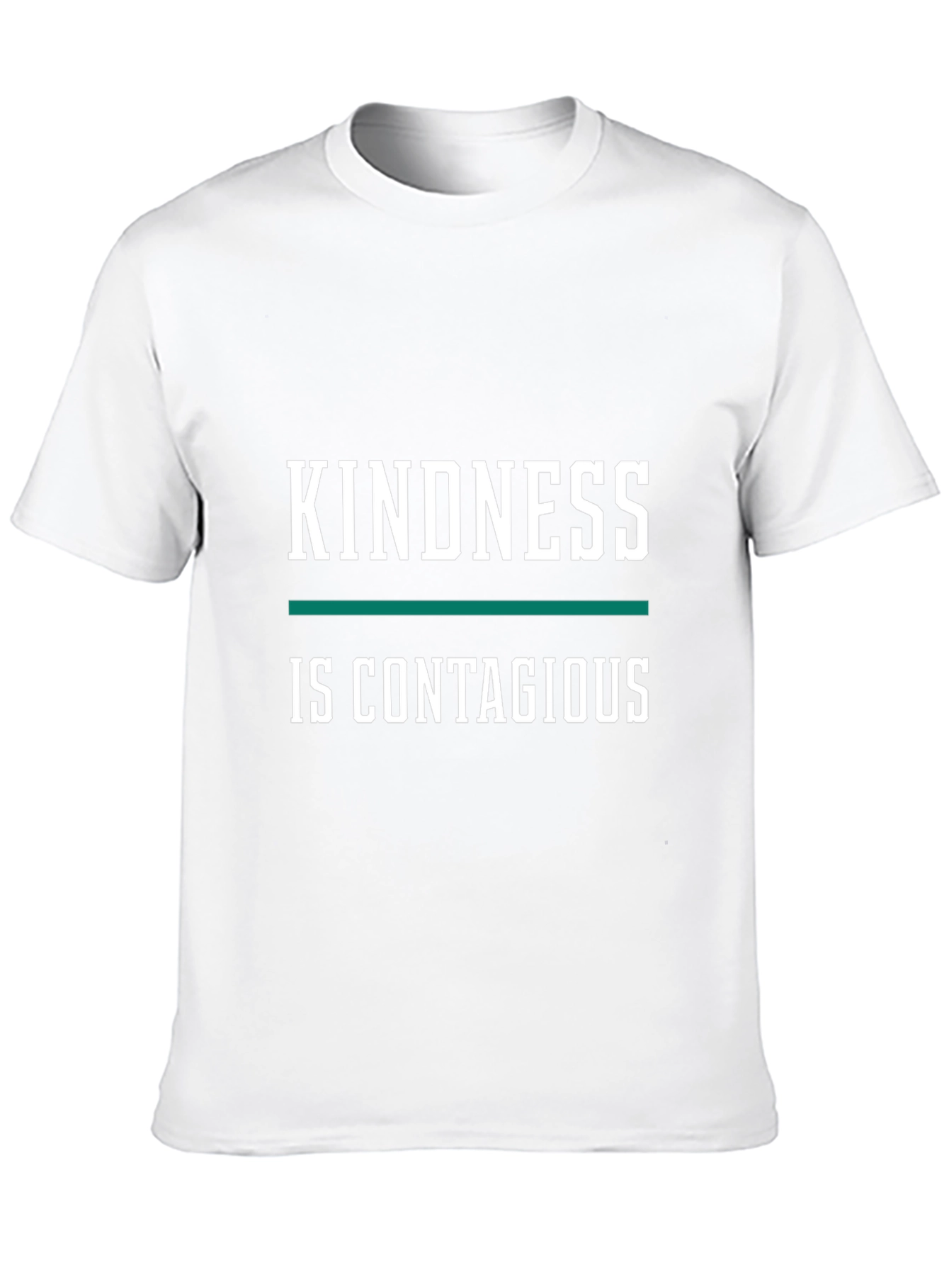 Black Kindness is Contagious Graphic Tee - Black view 10