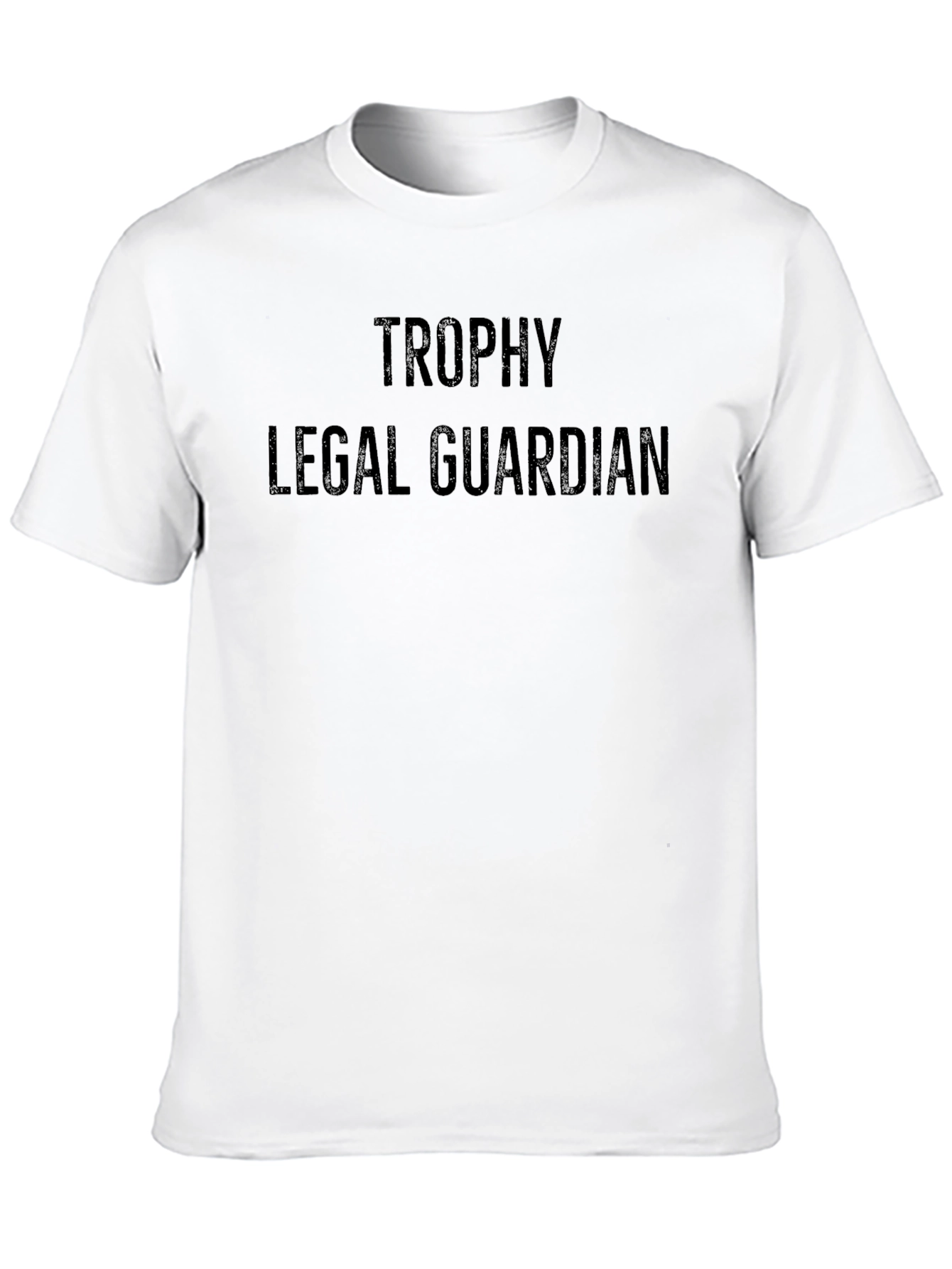 Black Trophy Legal Guardian Black Graphic T-Shirt view 10