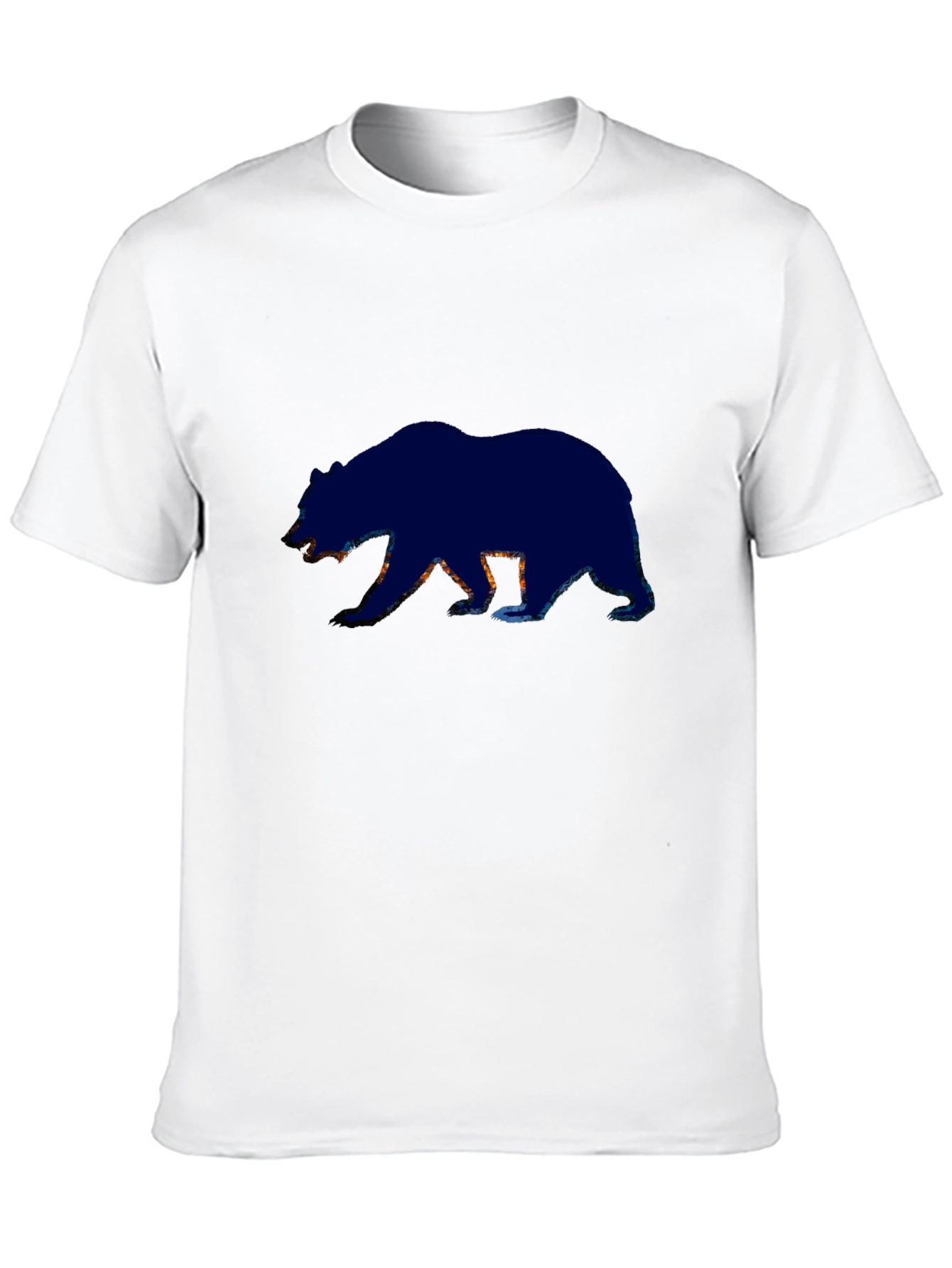 Black Bear Silhouette Graphic Tee - Black view 10