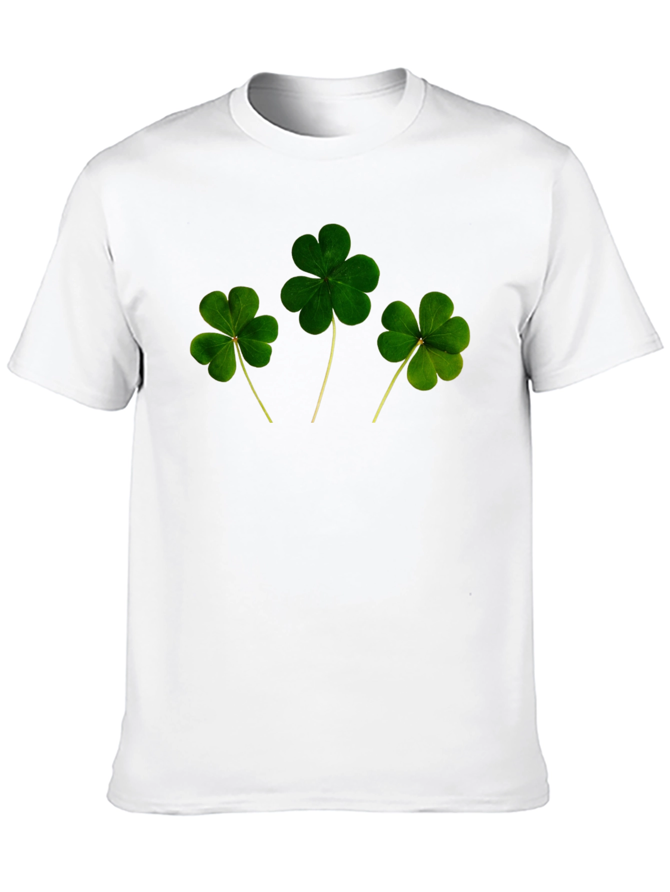 Black Lucky Clover T-Shirt - St. Patrick's Day view 10