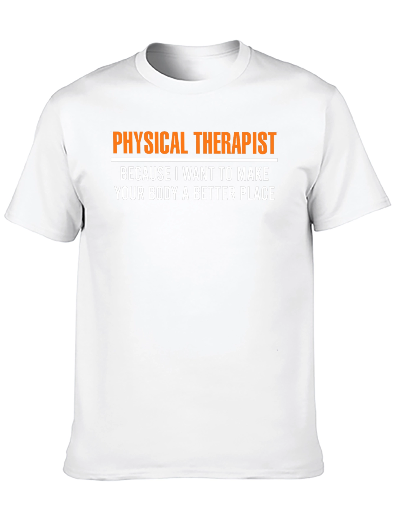 Black Physical Therapist T-Shirt - Make Your Body Better view 10
