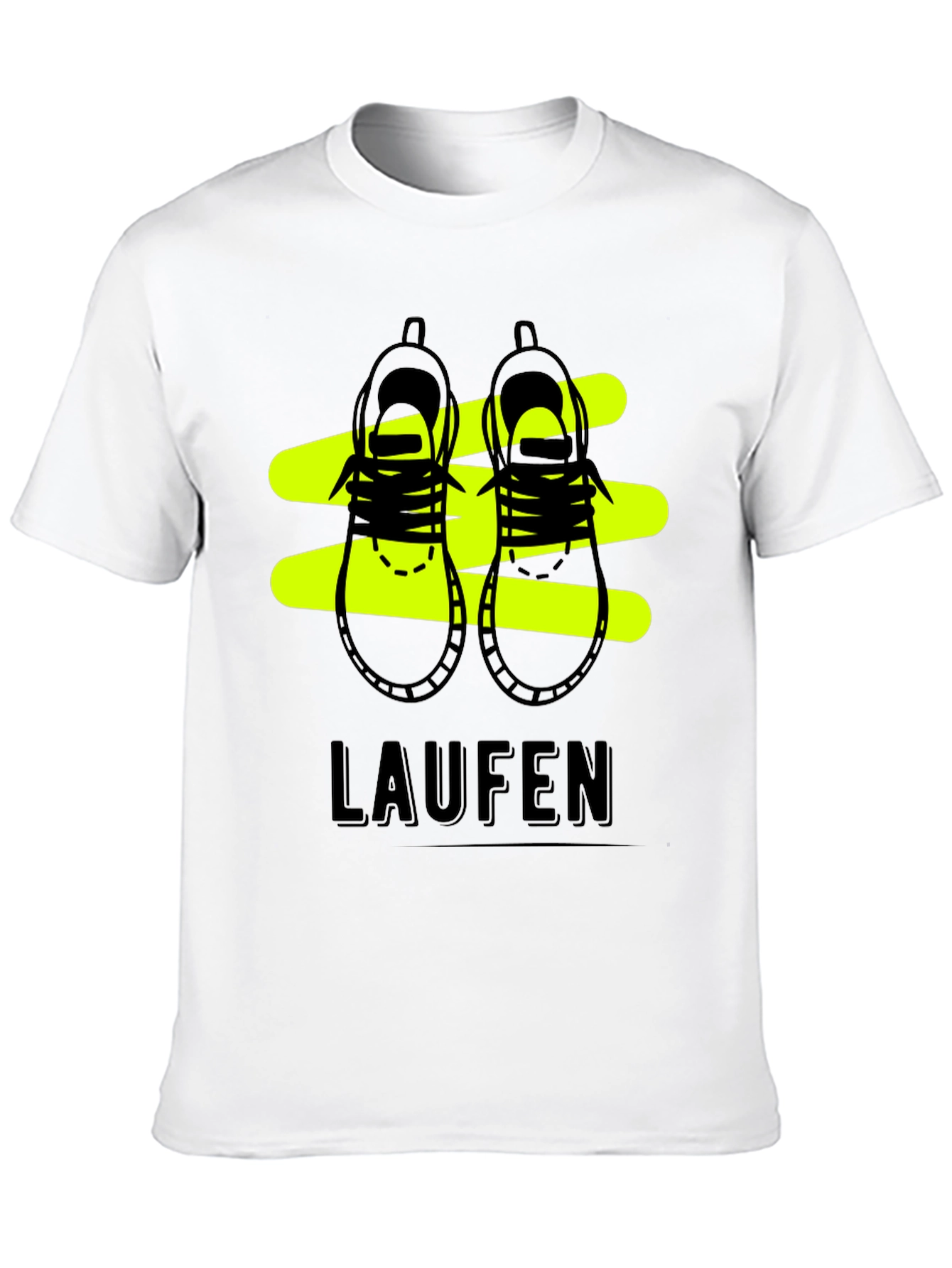 Black Laufen Black Graphic Tee - Running Shoes view 10