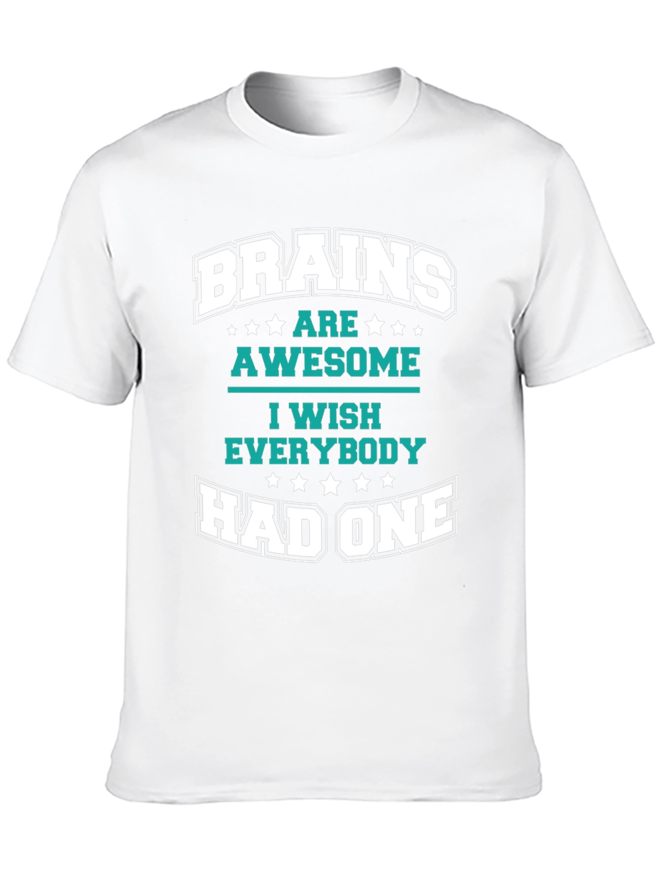 Black Brains Are Awesome Graphic T-Shirt view 10