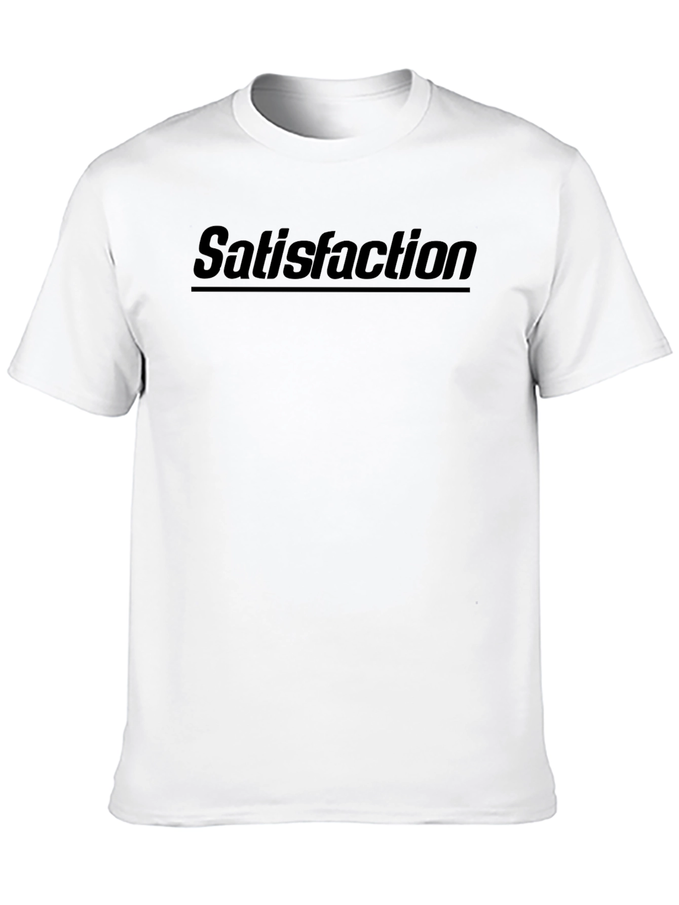 Black Satisfaction Graphic Tee - Black view 10