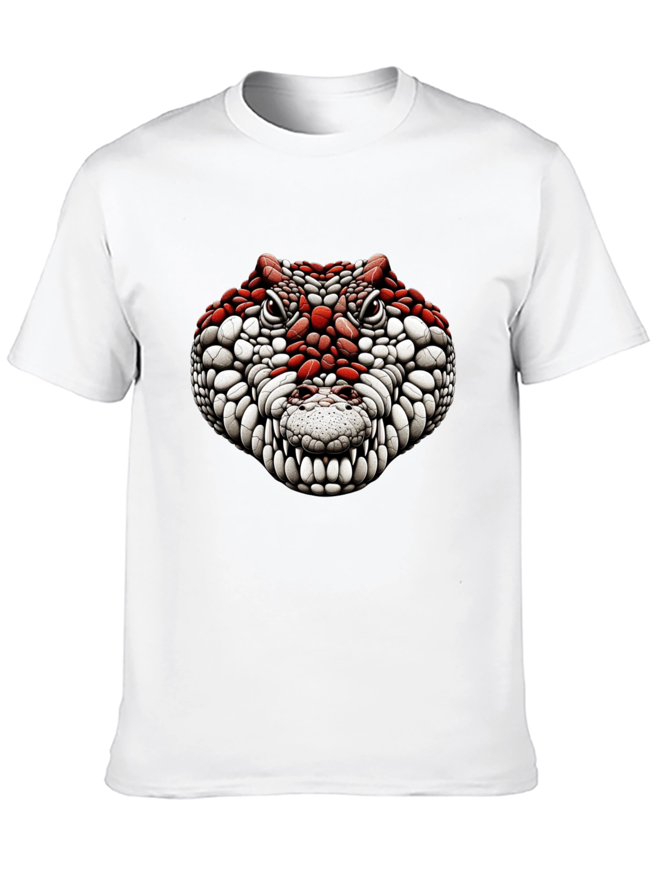 Black Crocodile Graphic Tee - Bold Reptile Design view 10