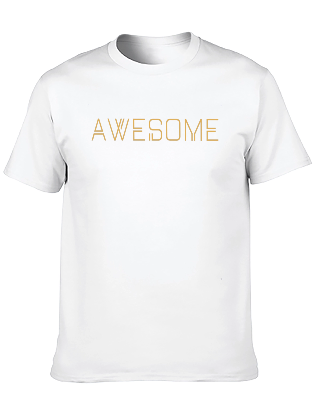 Black Awesome Graphic Tee - Short Sleeve T-Shirt view 10