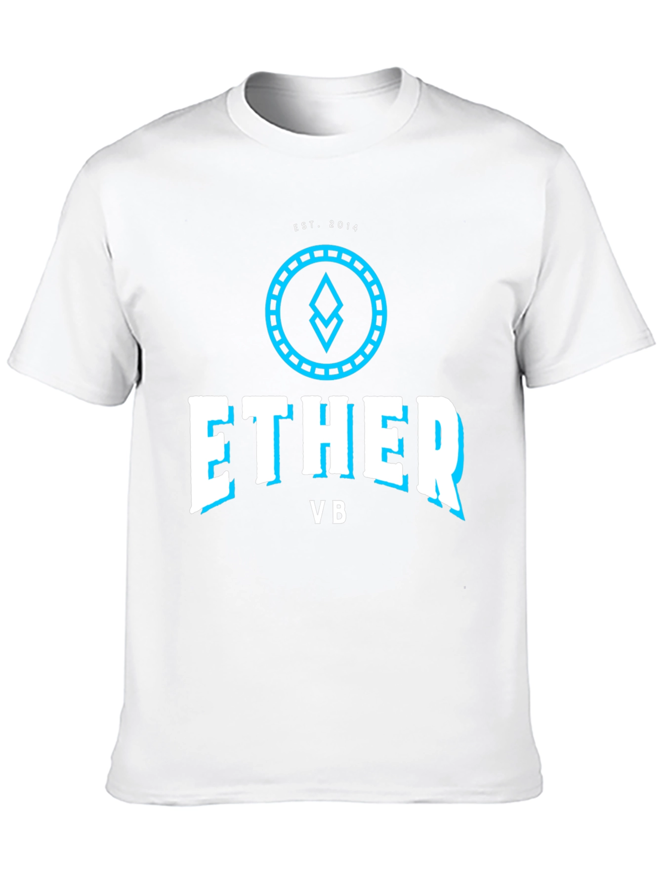 Black Ether VB T-Shirt - Crypto Fashion view 10