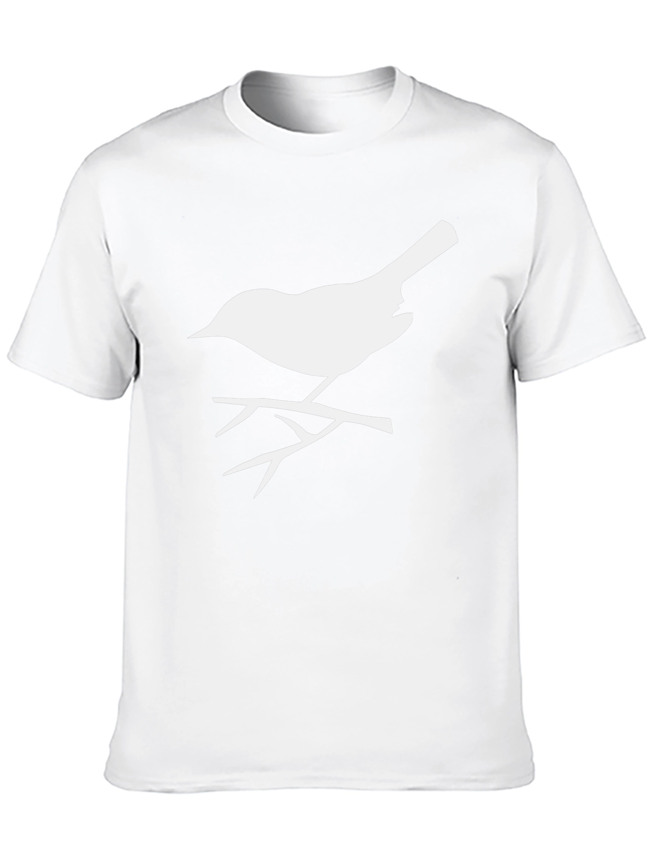 Black Bird on a Branch Graphic Tee view 10