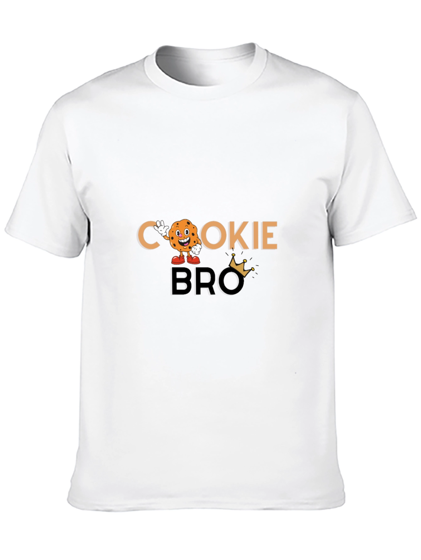 Black Cookie Bro Black Graphic T-Shirt view 10
