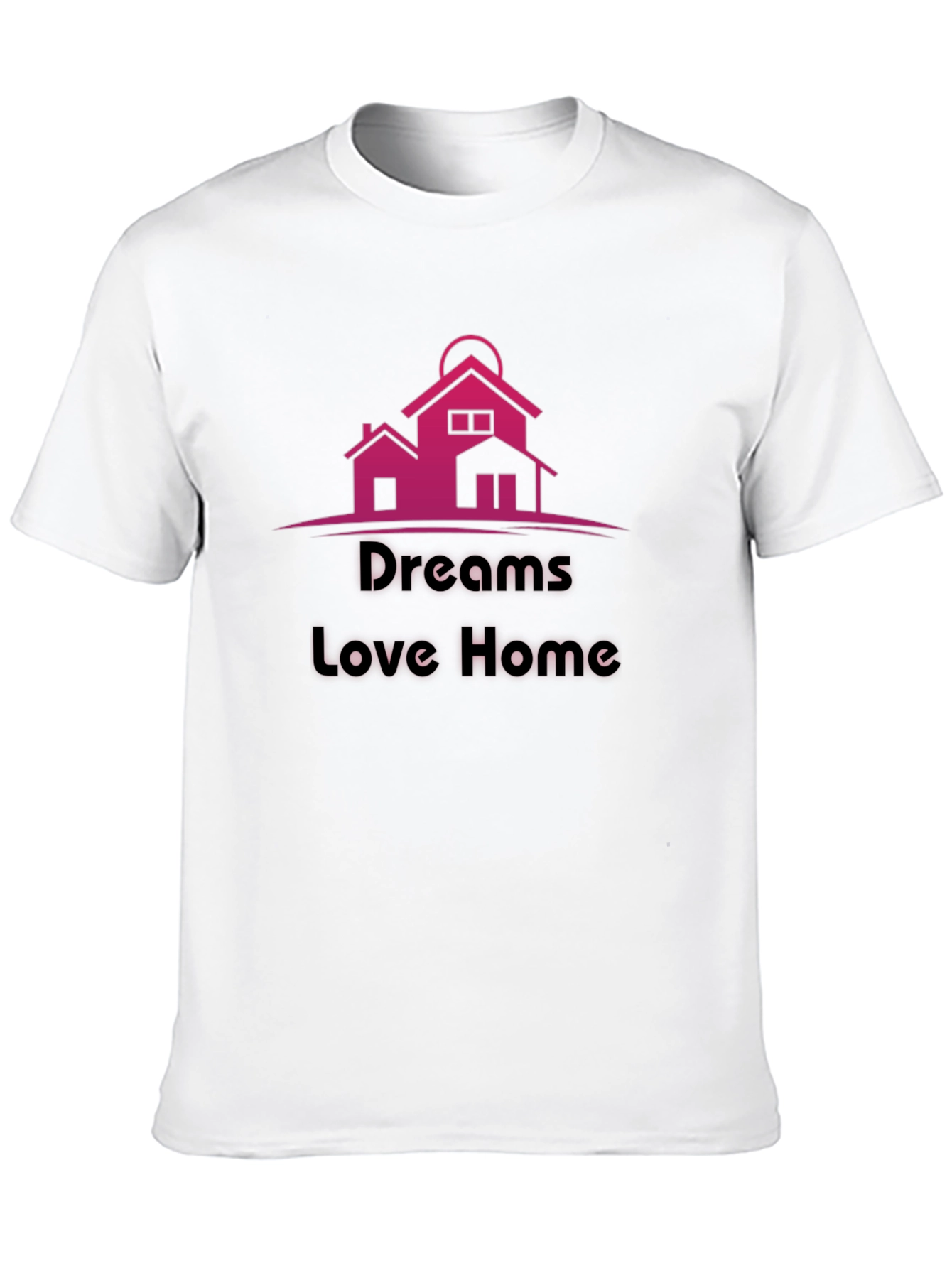 Black Dreams Love Home T-Shirt view 10