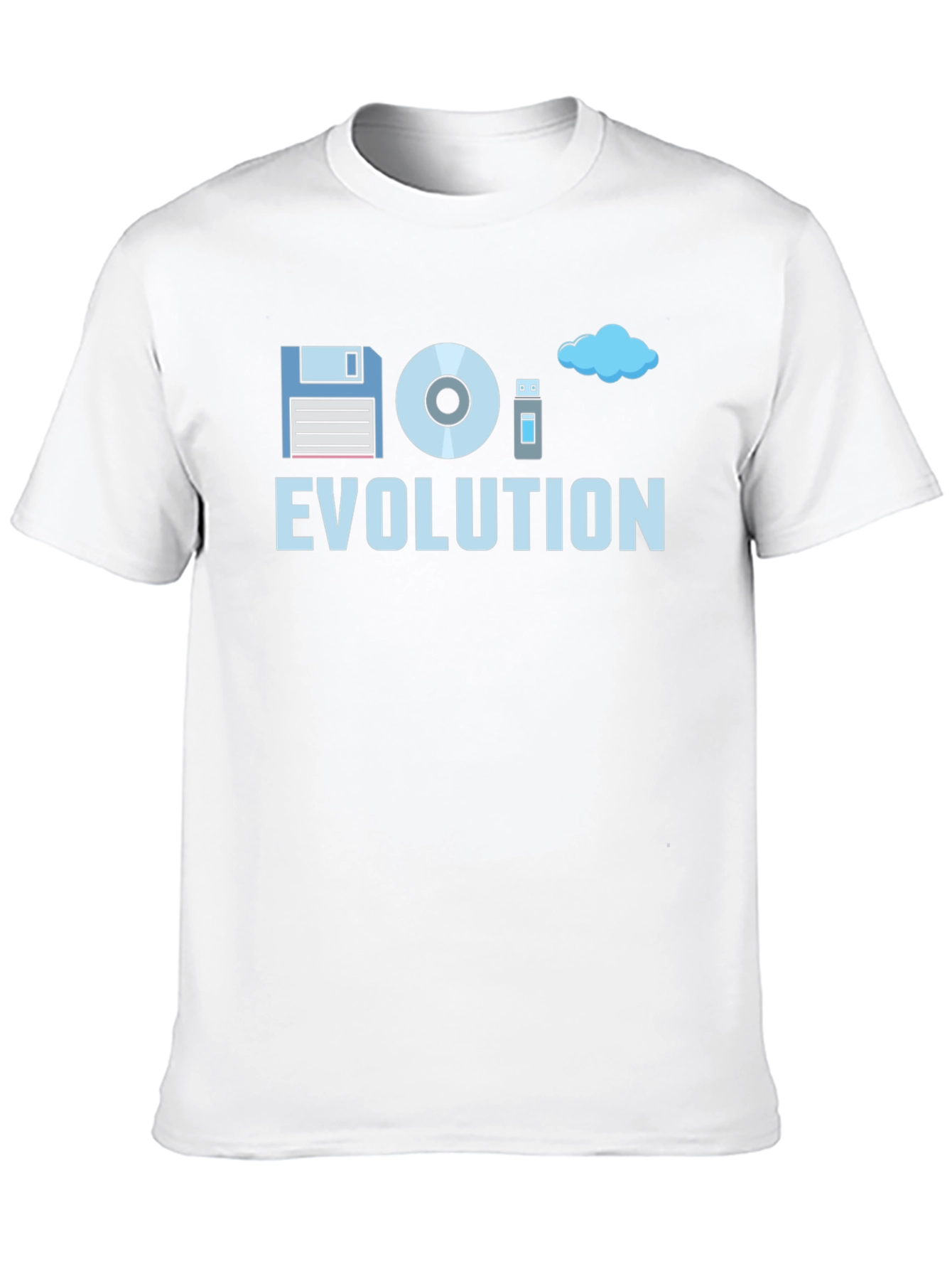 Black Evolution of Storage Black T-Shirt view 10