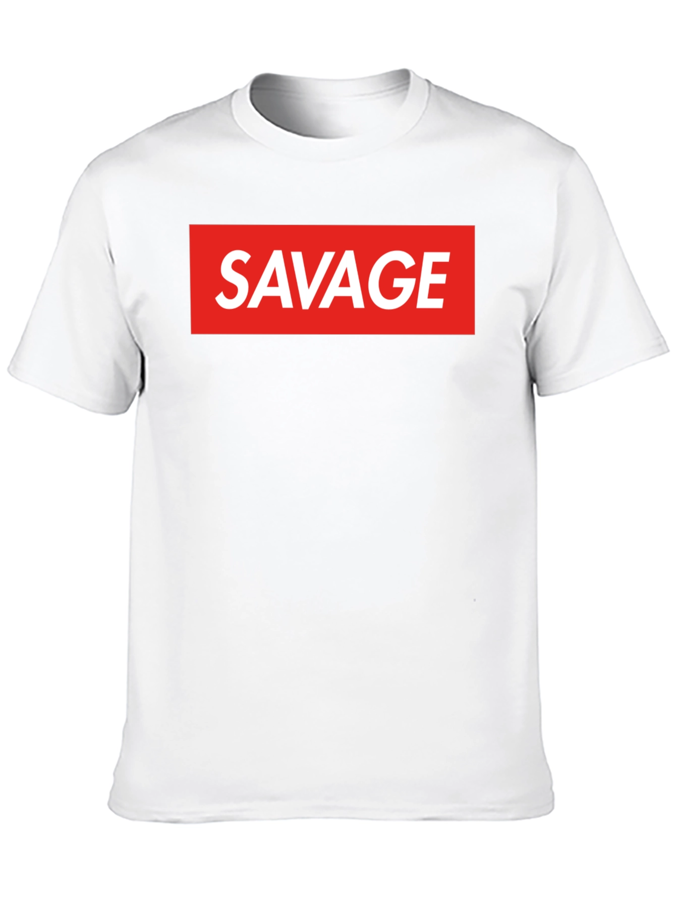 Black Savage Graphic Tee - Bold Statement T-Shirt view 10