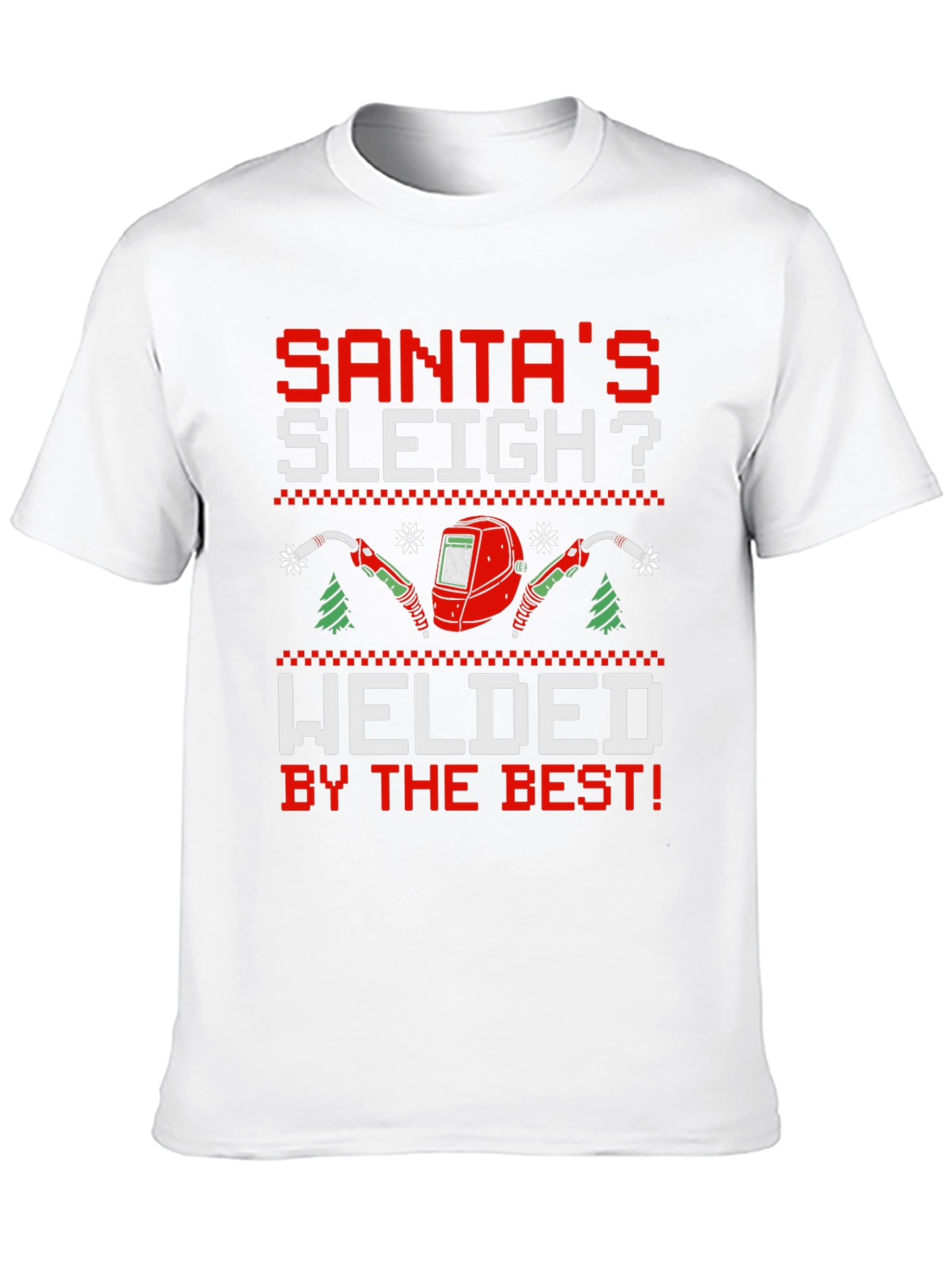 Black Santa's Sleigh Welded T-Shirt view 10