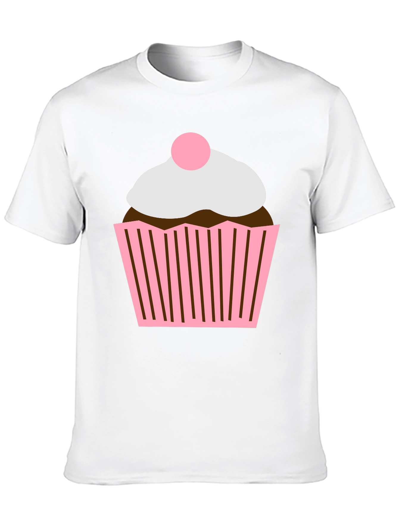 Black Cupcake Graphic Tee - Sweet Treat T-Shirt view 10