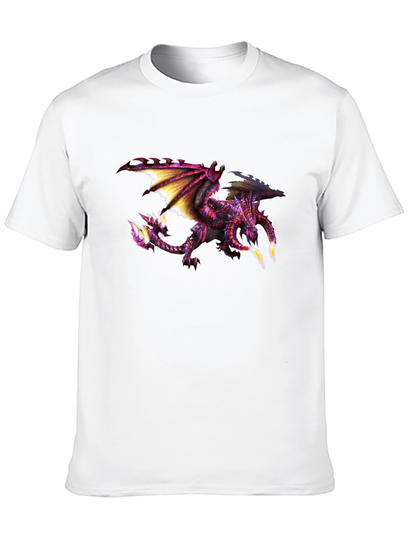 Black Dragon Graphic T-Shirt - Bold Black Tee view 10