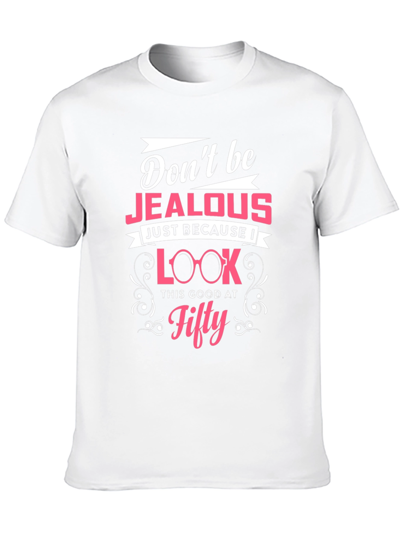 Black Don't Be Jealous Fifty T-Shirt view 10
