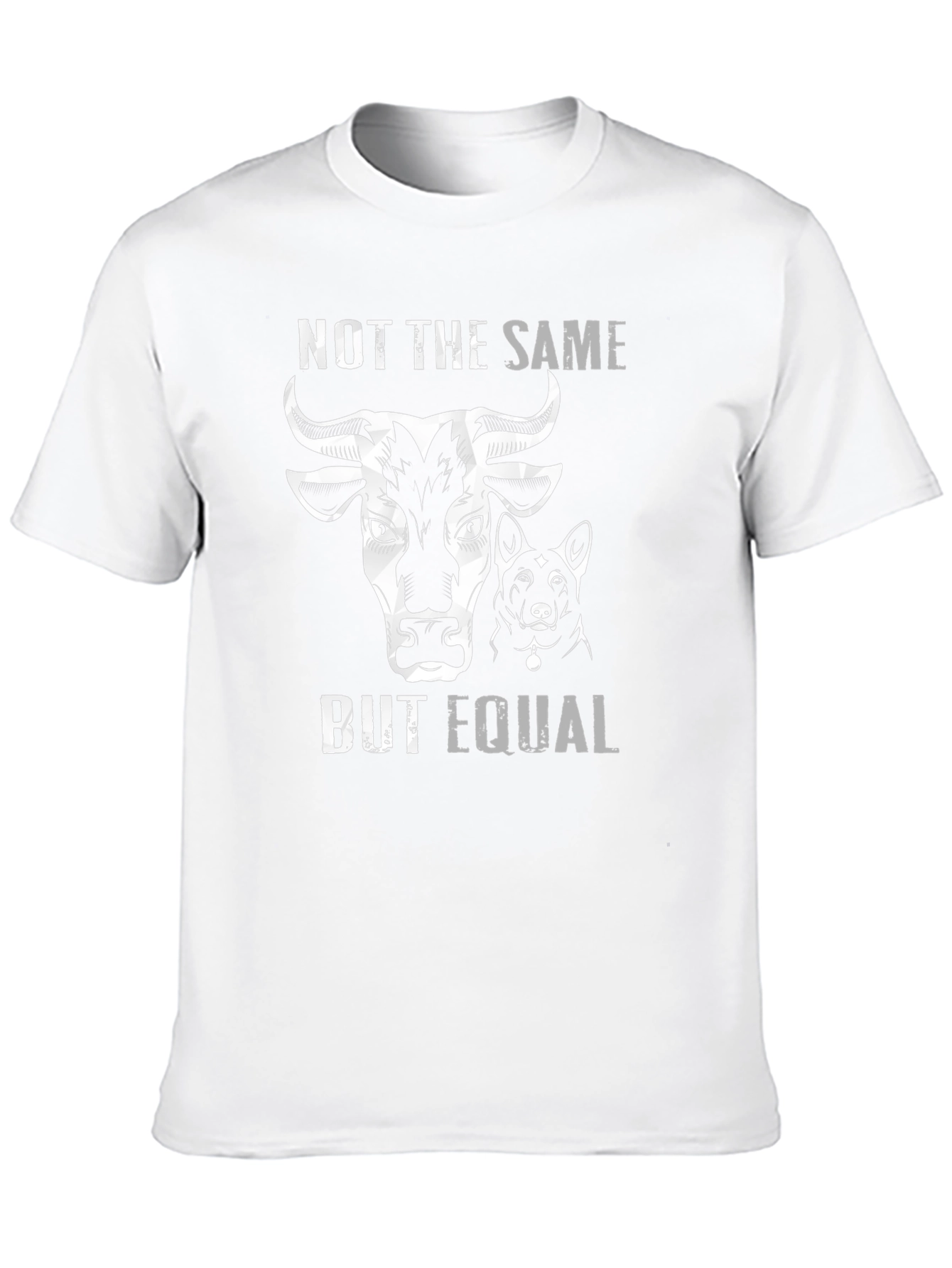Black Not the Same But Equal Graphic T-Shirt view 10