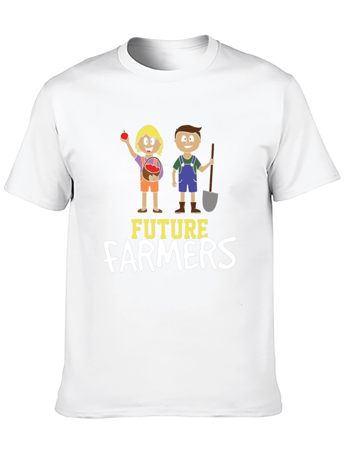 Black Future Farmers Graphic Tee, Black Cotton Blend view 10