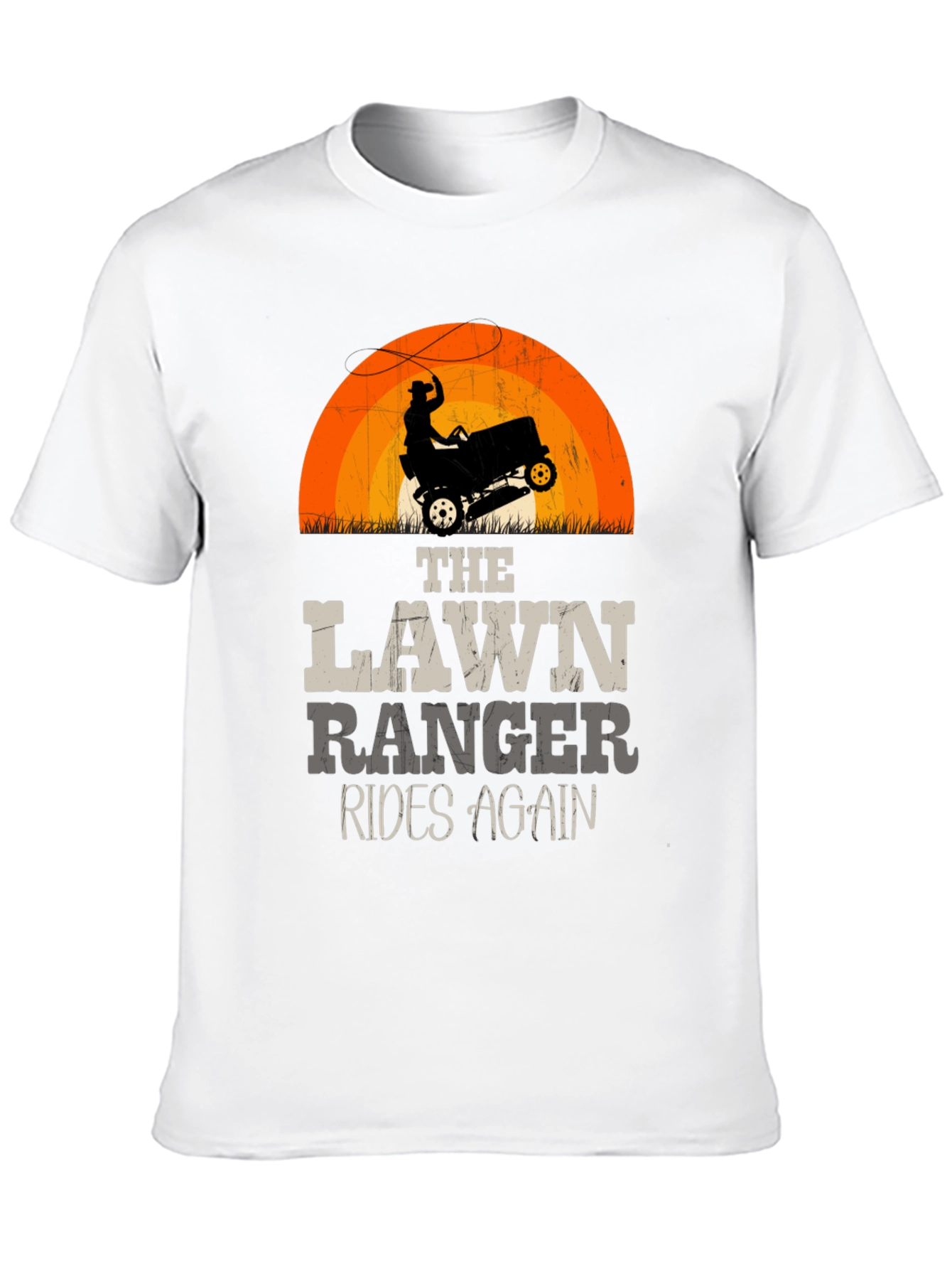 Lawn Ranger Rides Again Graphic T-Shirt - 10