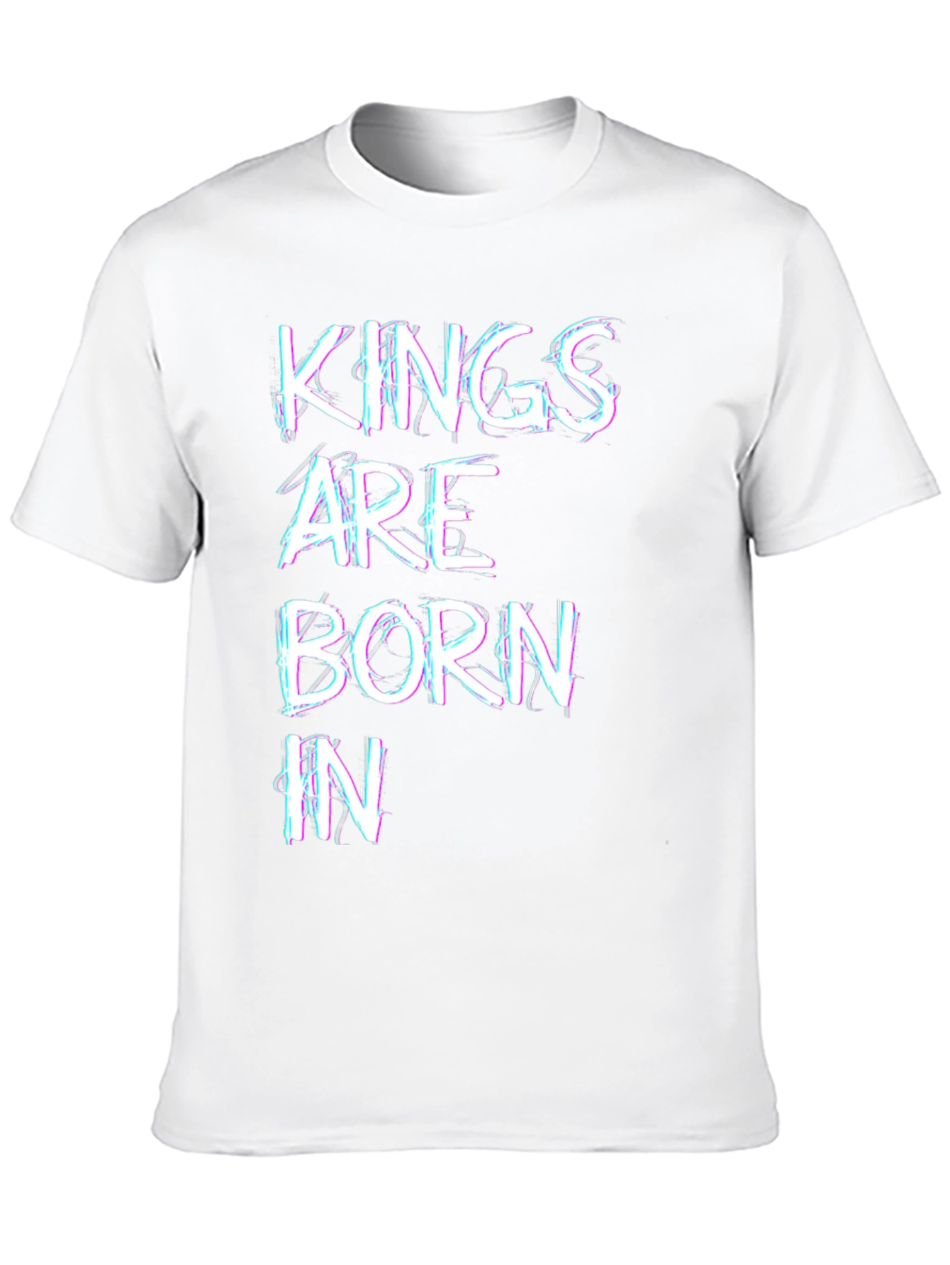 Black Kings Are Born In T-Shirt - Novelty Design view 10