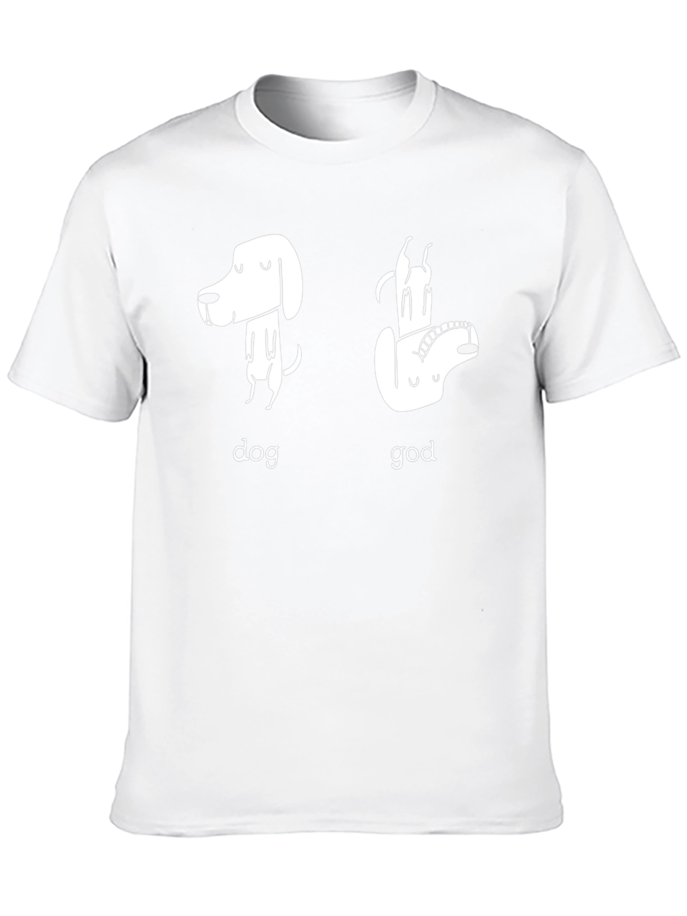 Dog / God T-Shirt - Funny Graphic Tee - 10