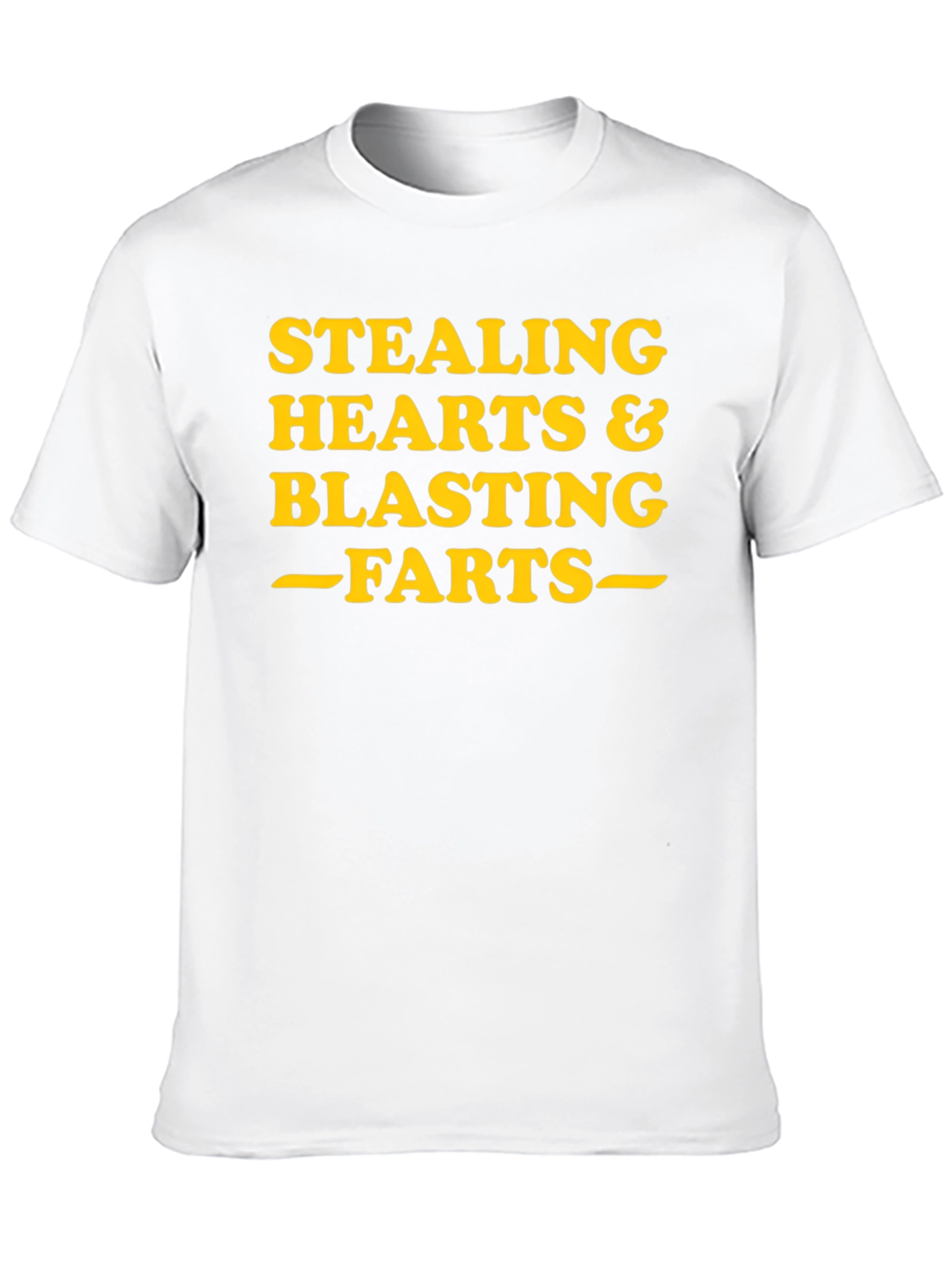Black Stealing Hearts Blasting Farts Graphic T-Shirt view 10