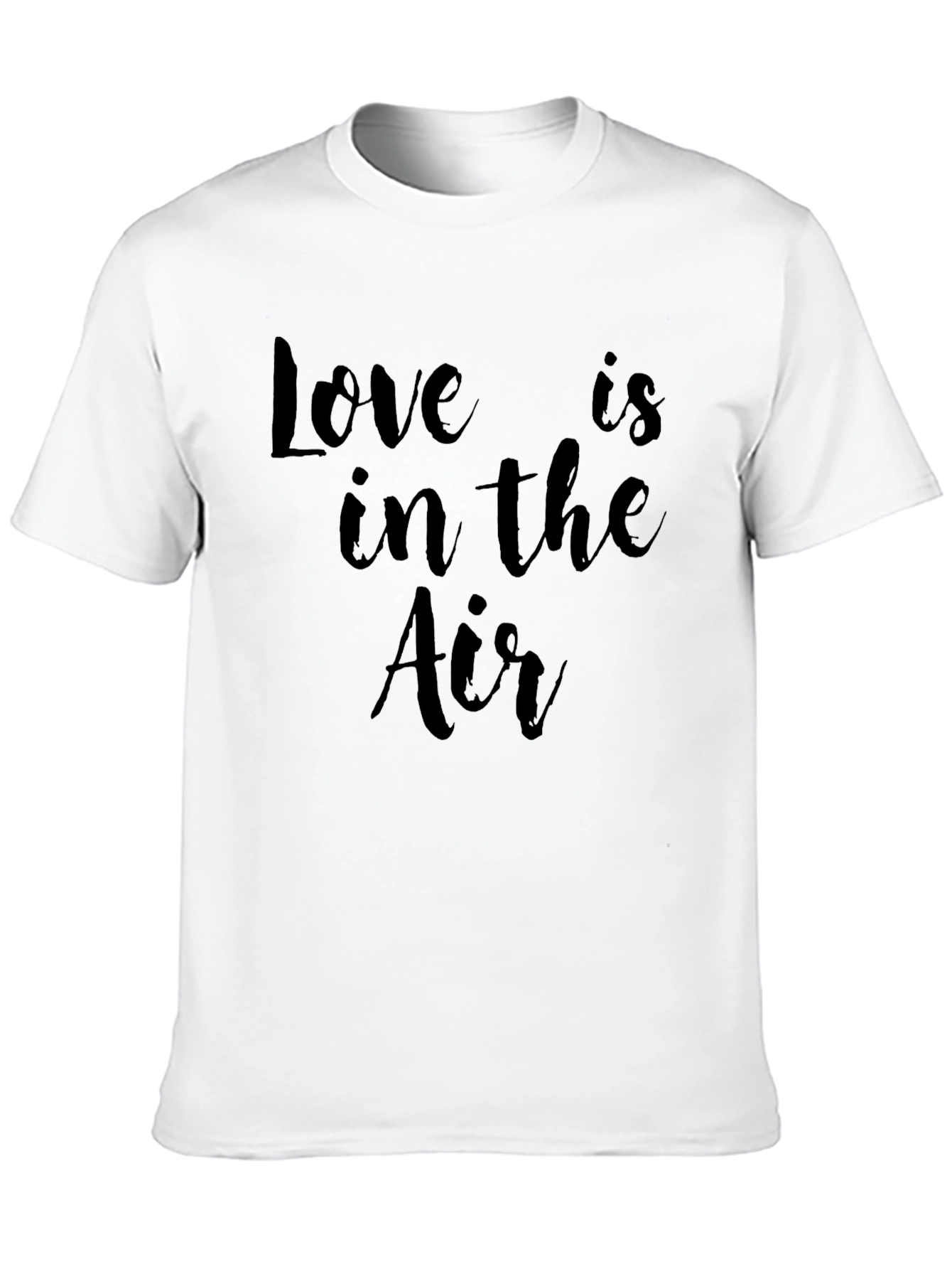 Black Love is in the Air Black Graphic Tee view 10