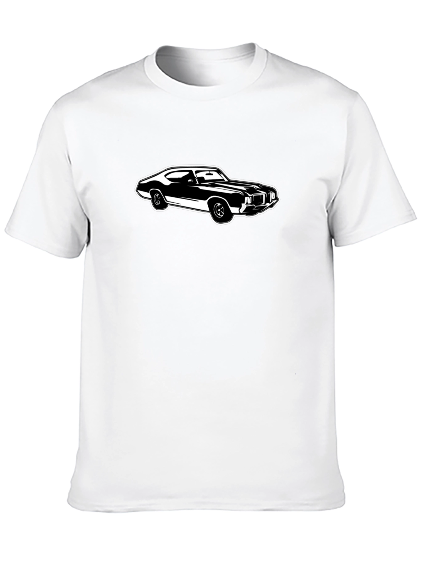 Black Classic Car Graphic Tee - Black view 10