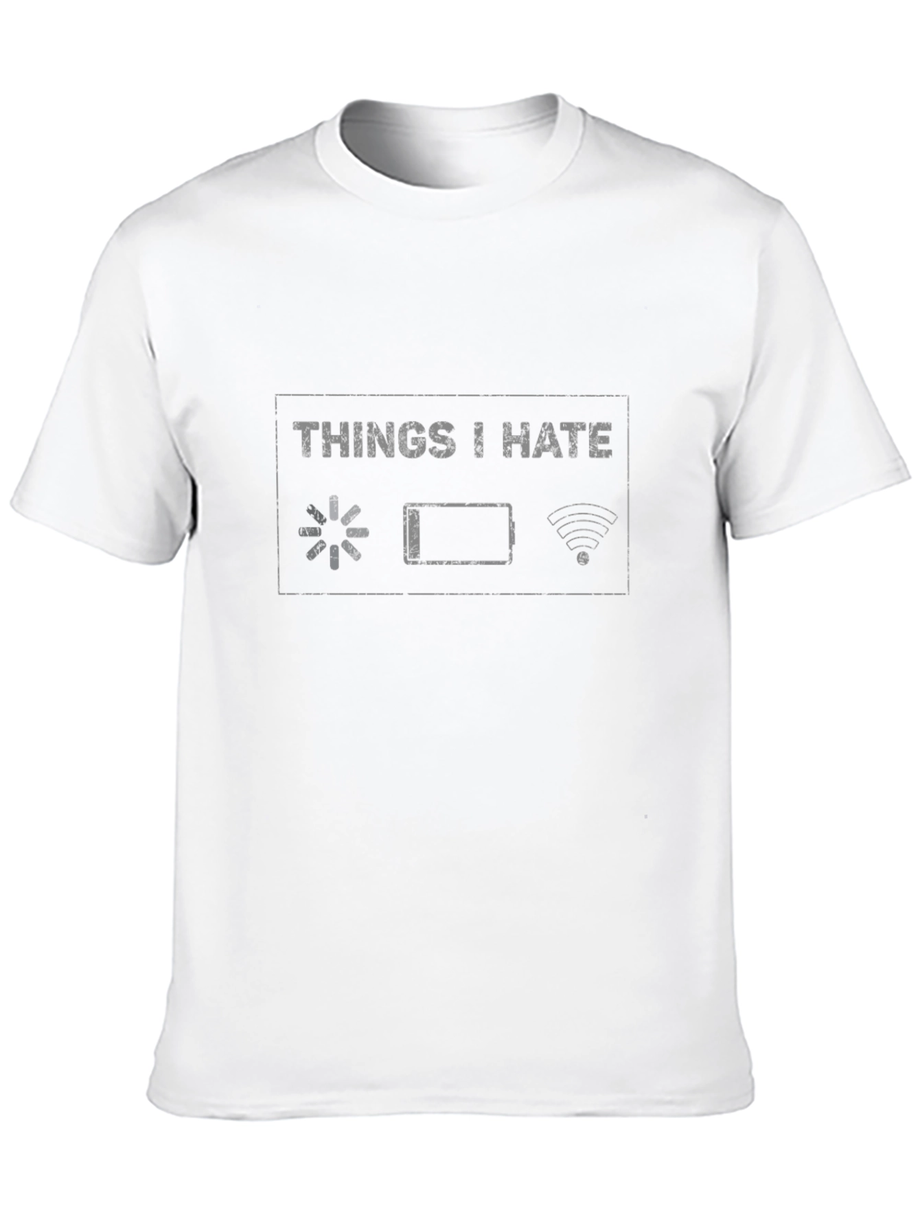 Black Things I Hate - Funny Graphic T-Shirt view 10