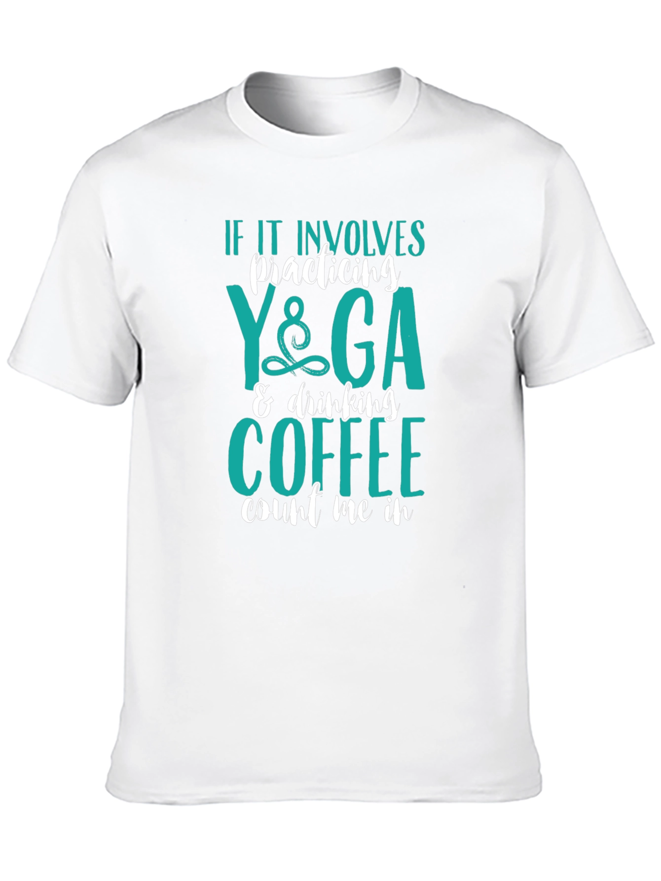 Black Yoga & Coffee T-Shirt - Count Me In! view 10