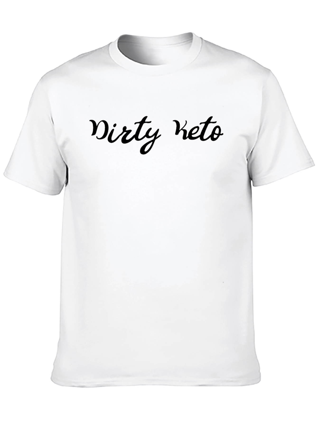 Black Dirty Keto Black T-Shirt - Stylish Comfort view 10