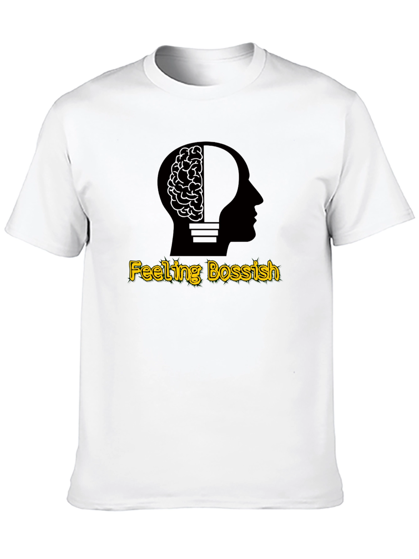 Black Feeling Bossish Graphic T-Shirt - Black view 10