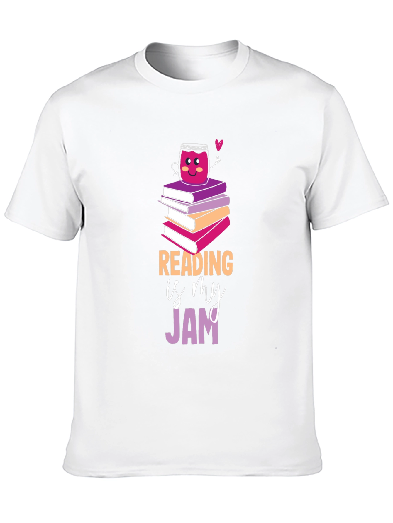 Black Reading Is My Jam Graphic T-Shirt view 10