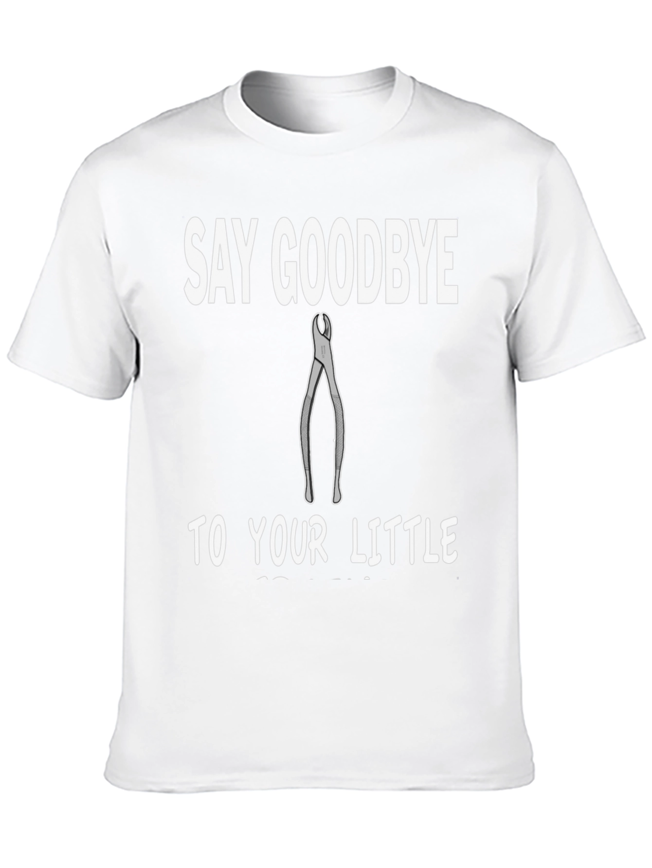 Black Funny Dentist T-Shirt - Say Goodbye view 10