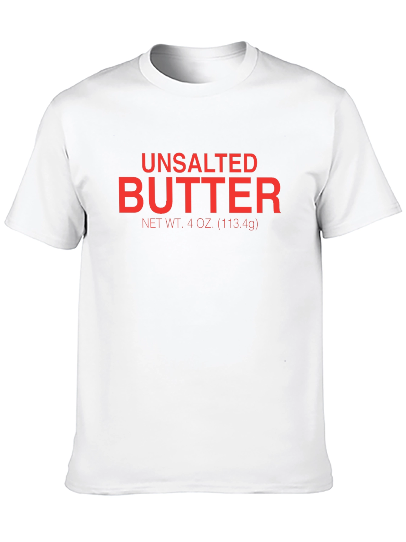 Black Unsalted Butter Graphic T-Shirt - Novelty Tee view 10