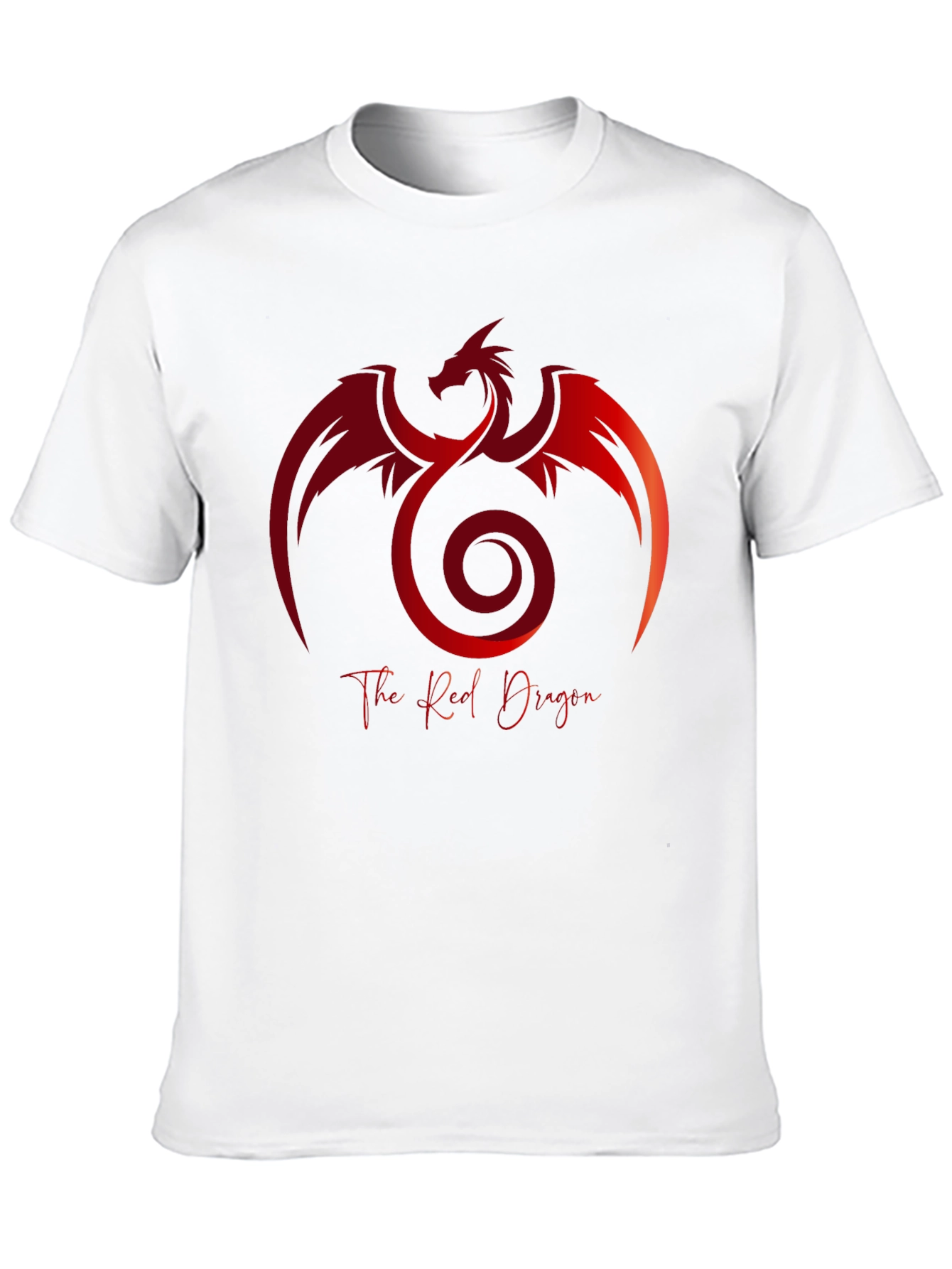 Black The Red Dragon Graphic Tee - Black Cotton Shirt view 10