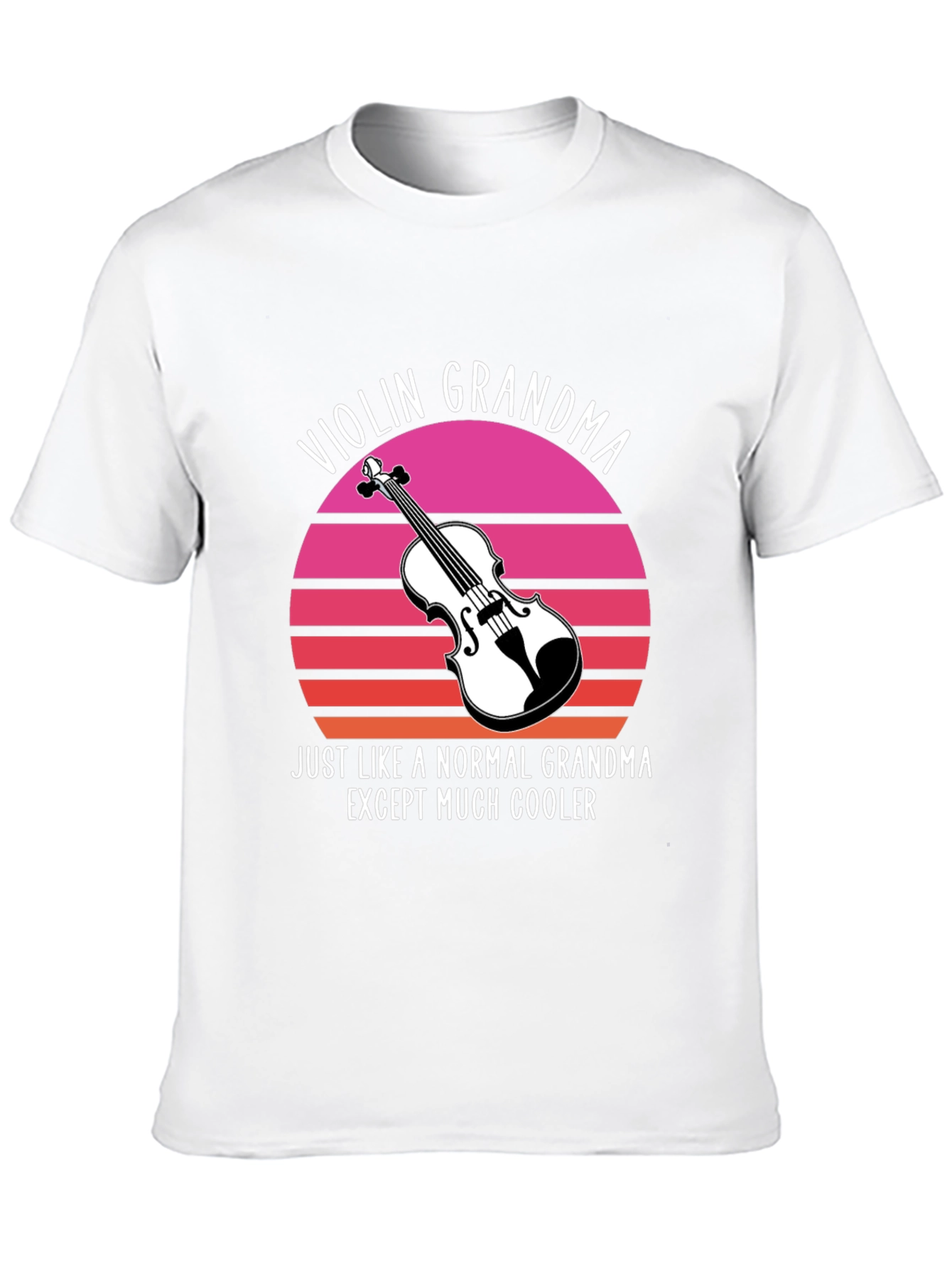 Black Violin Grandma T-Shirt - Cool Musician Gift view 10
