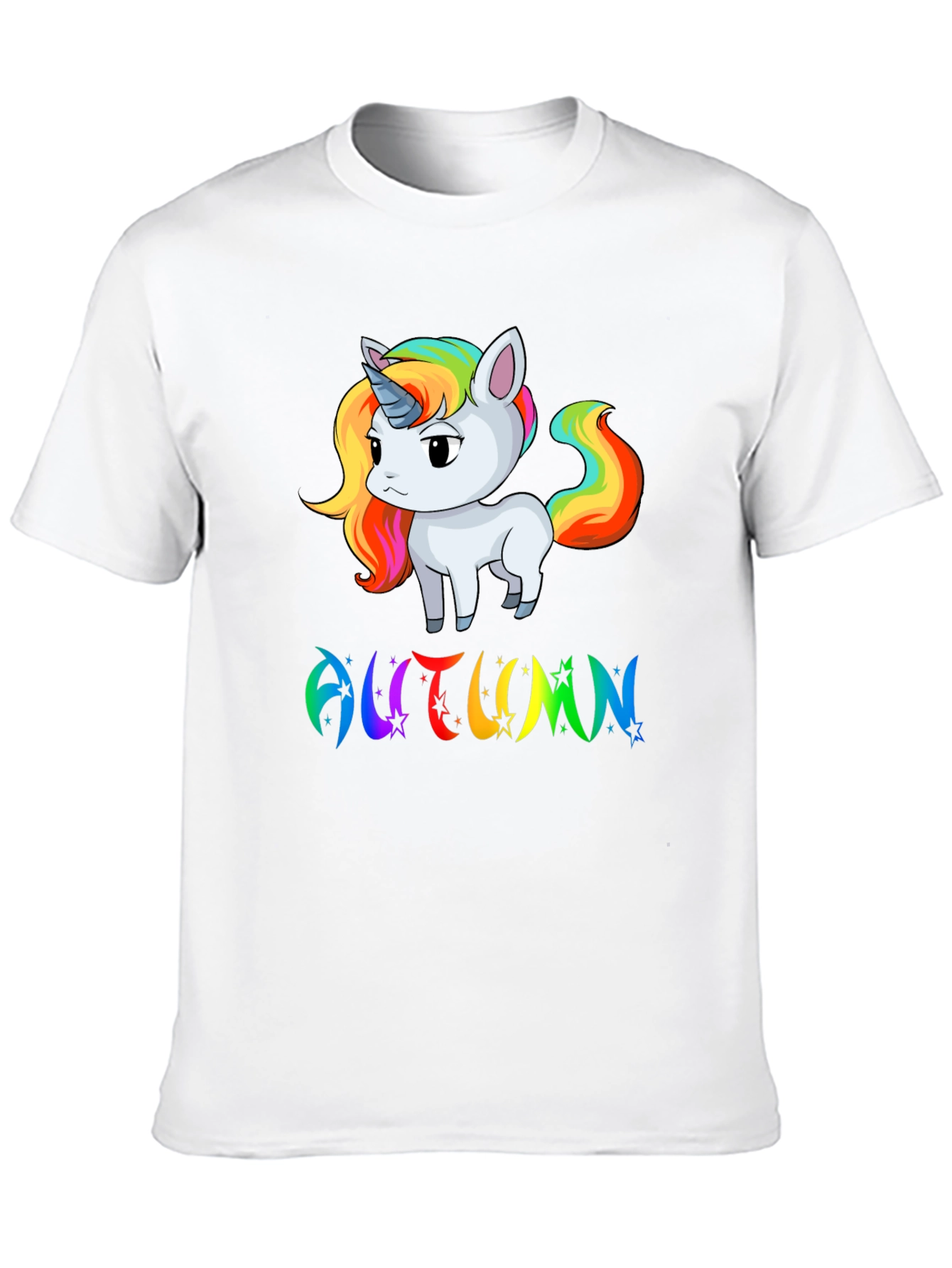 Autumn Unicorn Rainbow T-Shirt - 10